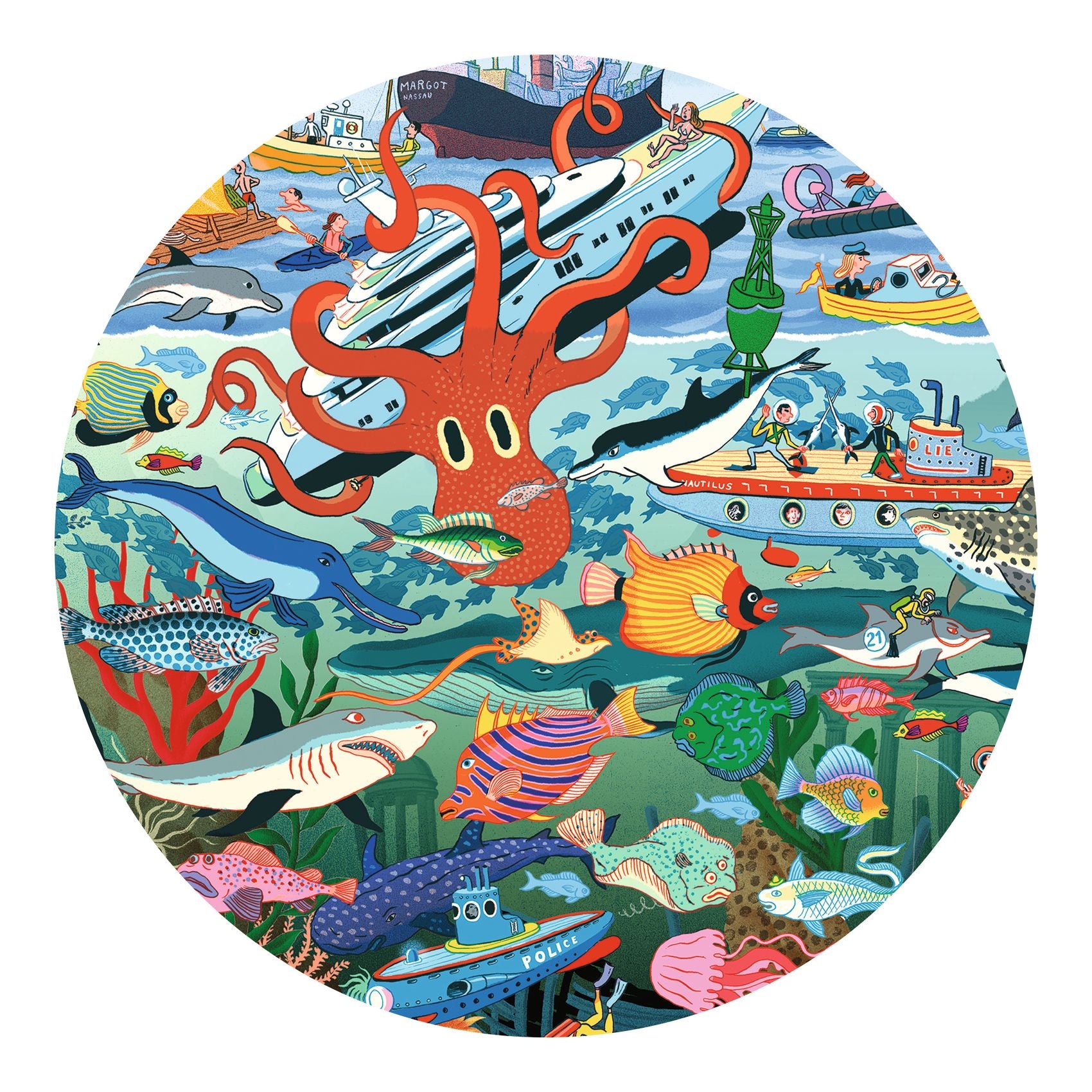 Les secrets de la mer – Puzzle 200 pezzi