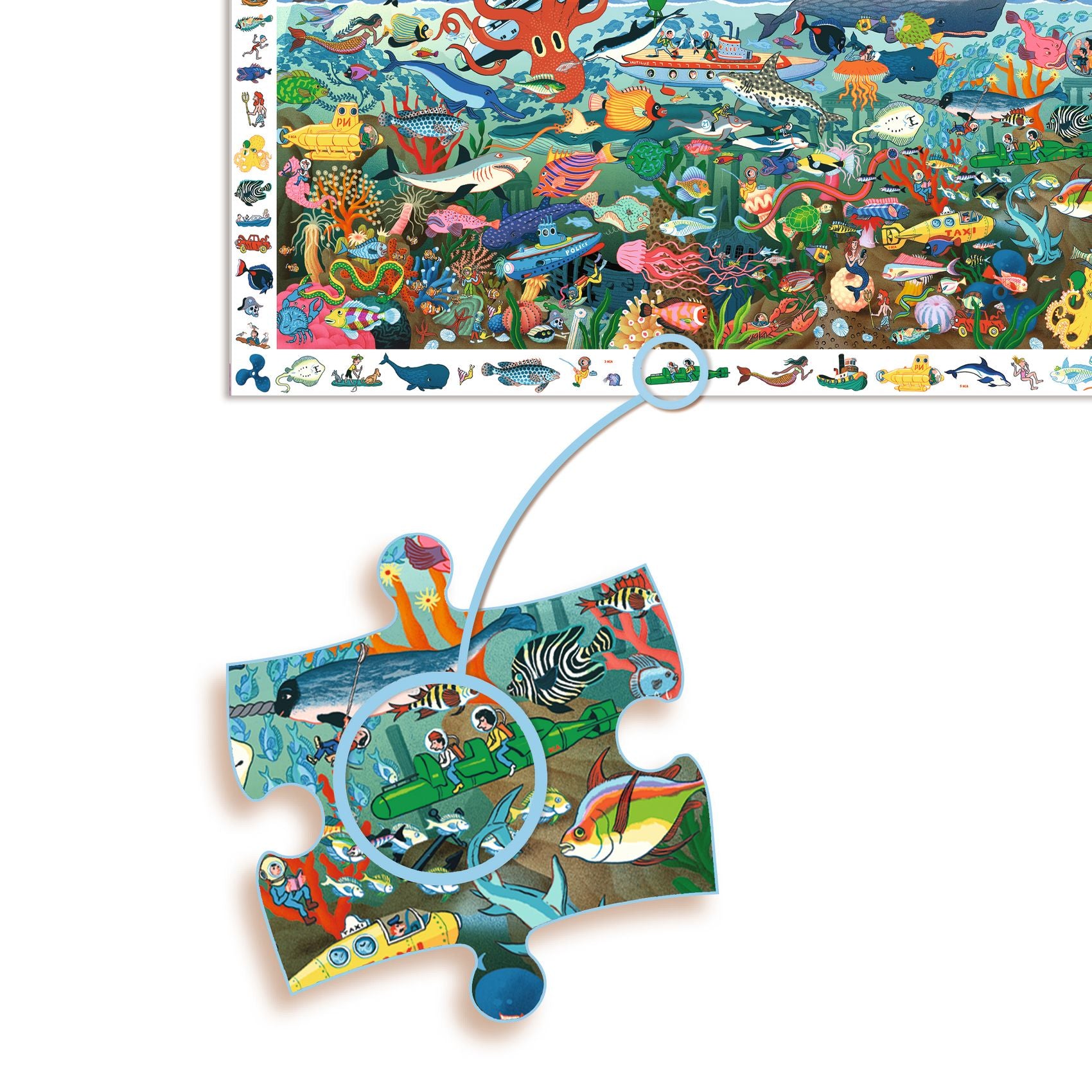 Les secrets de la mer – Puzzle 200 pezzi