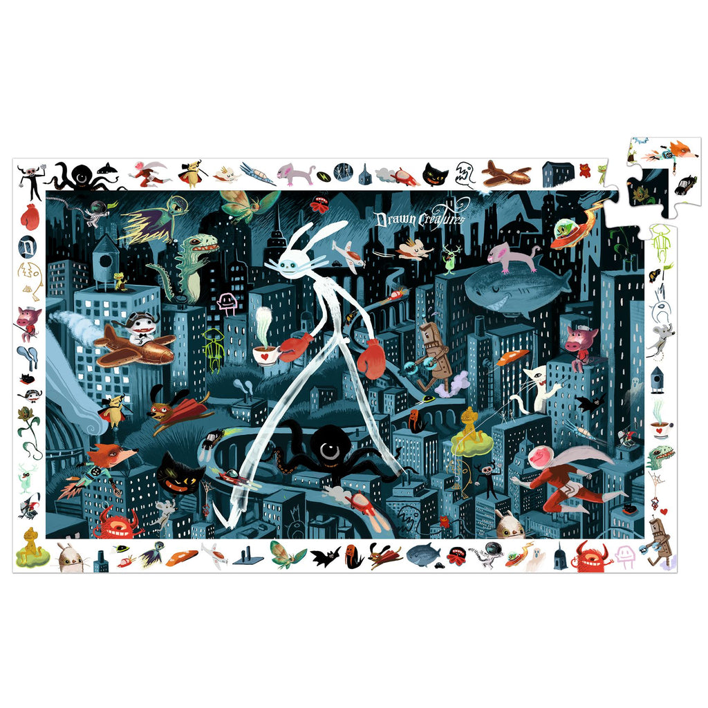 Puzzle panoramico 200 pezzi Night City