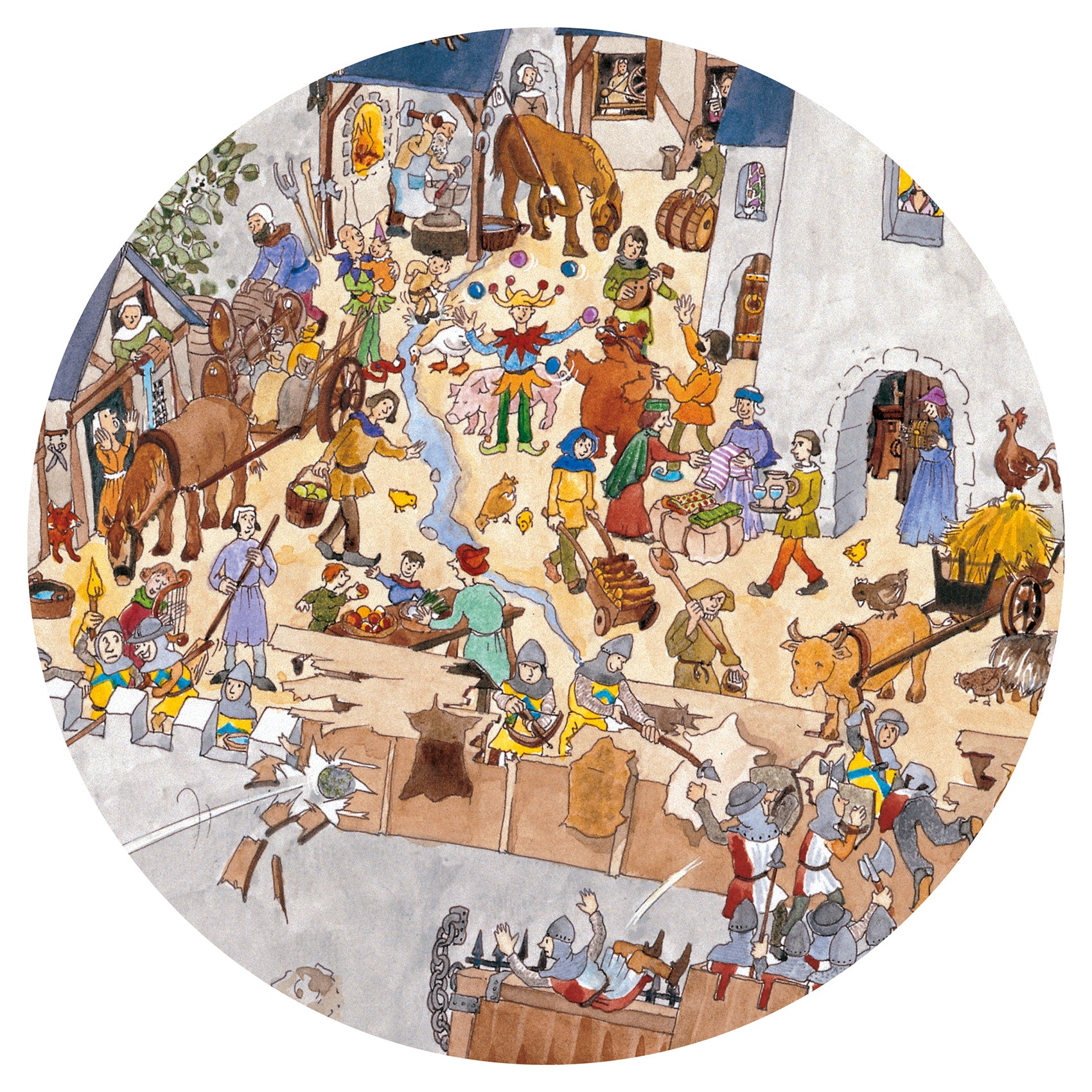 Puzzle d'Osservazione Il Castello - 100 pezzi 