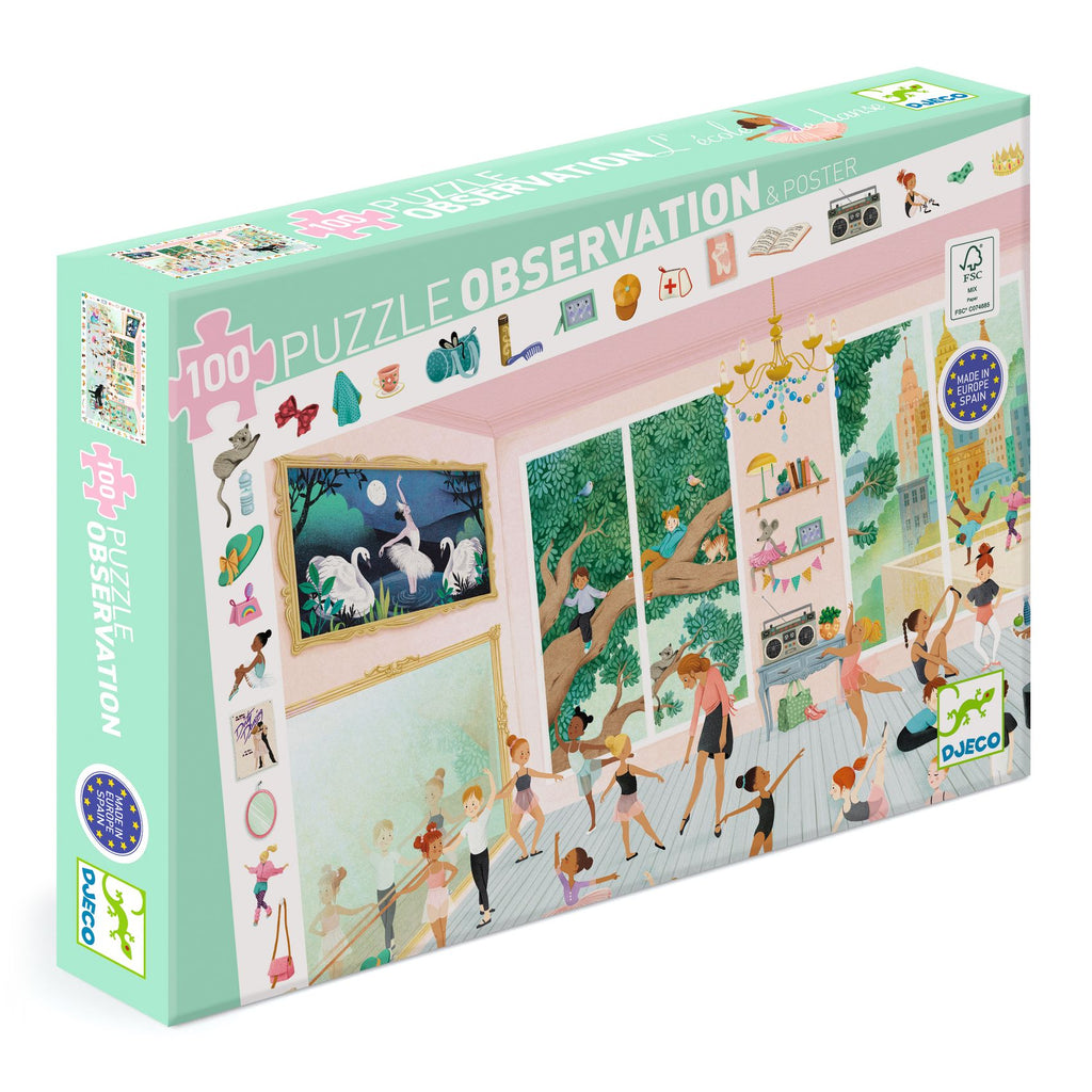 Puzzle d'Osservazione Scuola Di Danza - 100 pezzi