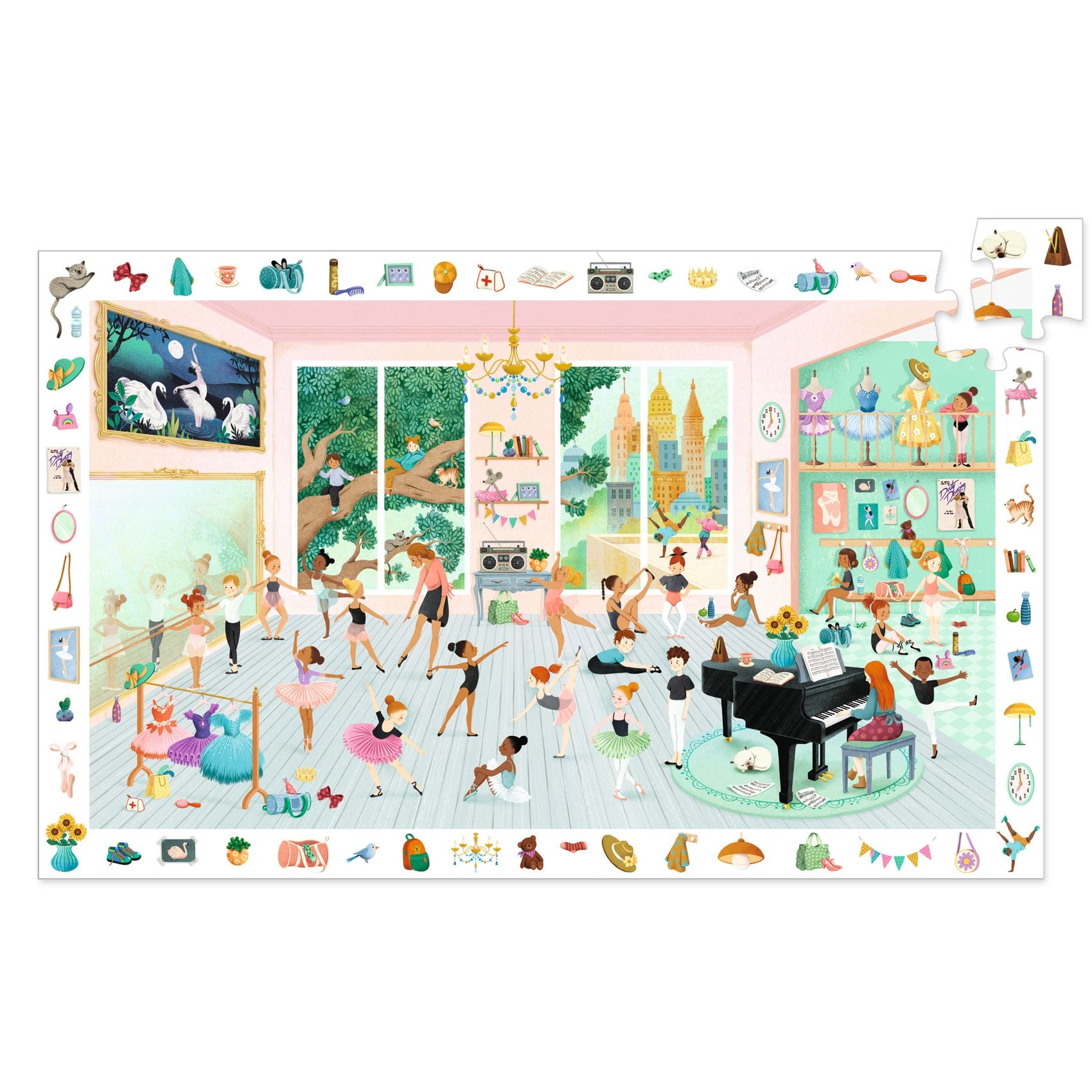 Puzzle d'Osservazione Scuola Di Danza - 100 pezzi