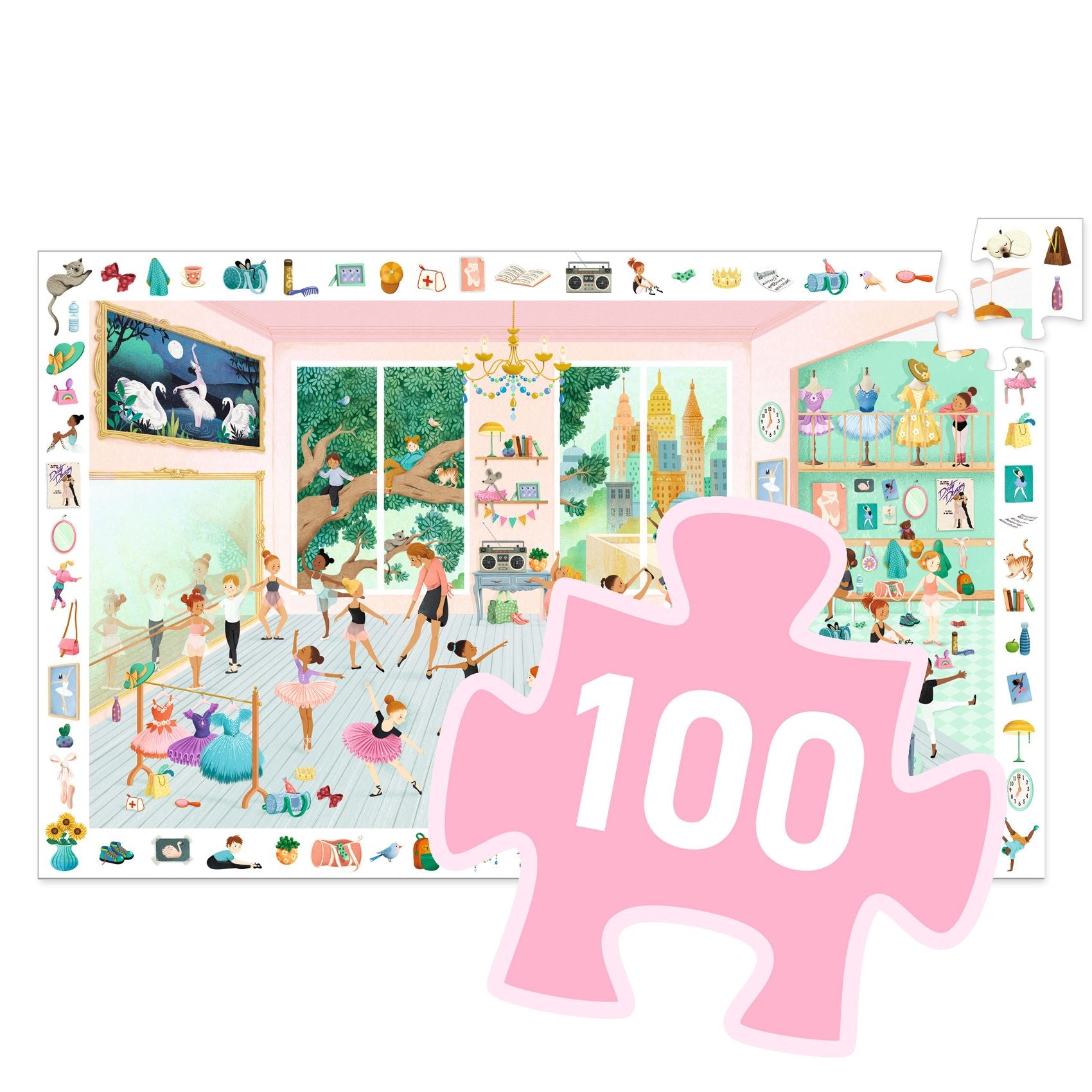 Puzzle d'Osservazione Scuola Di Danza - 100 pezzi