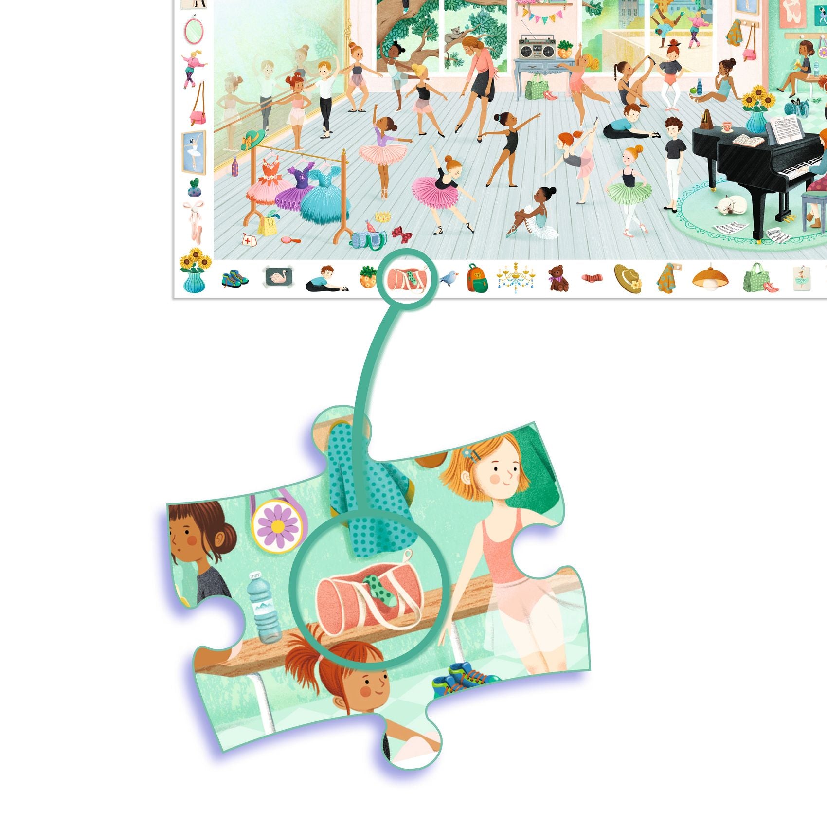 Puzzle d'Osservazione Scuola Di Danza - 100 pezzi