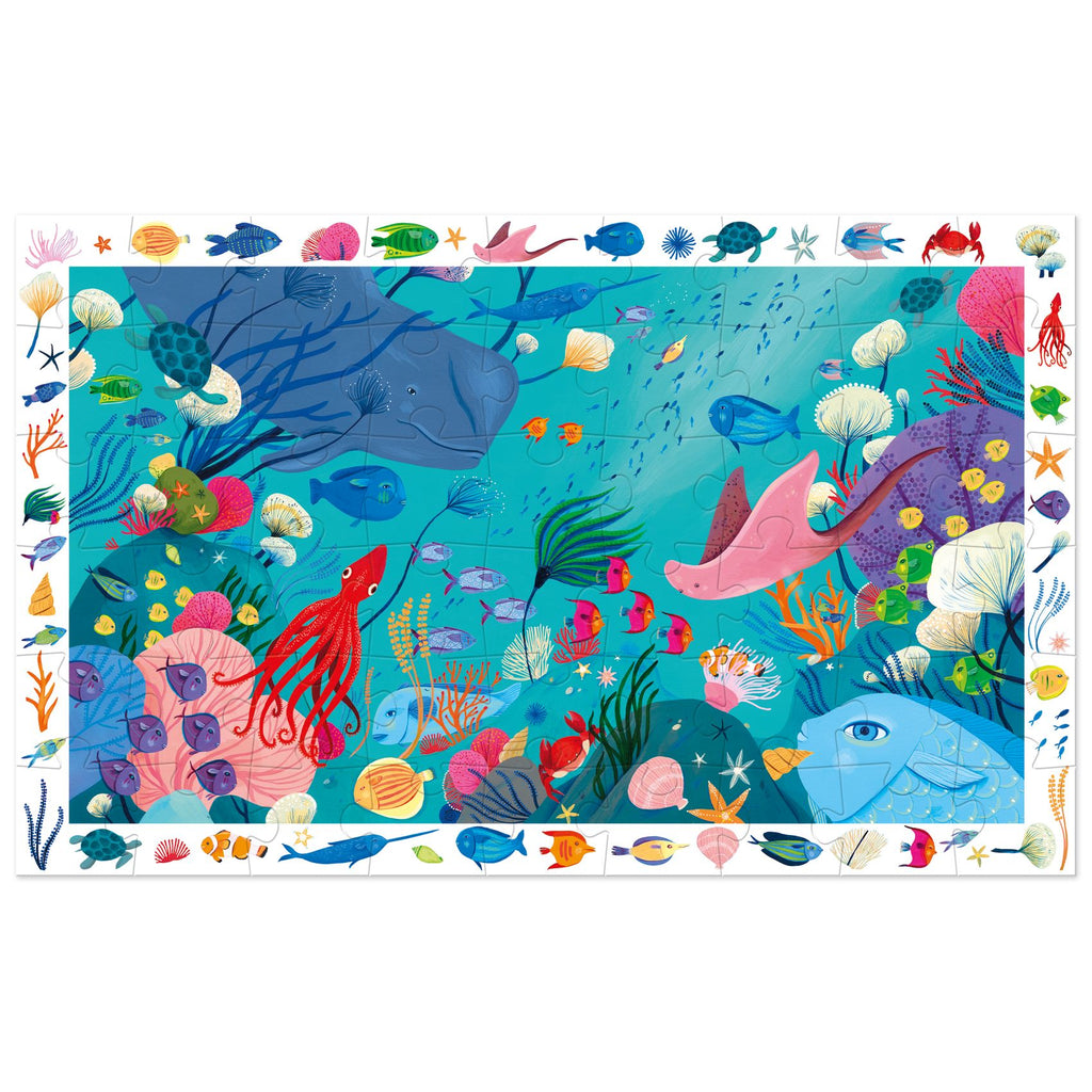 Puzzle d'Osservazione Acquatico - 54 pezzi