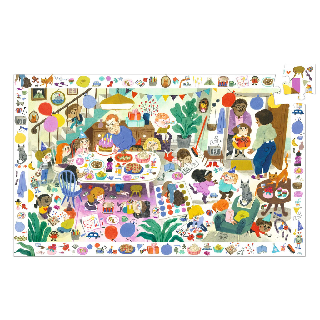 Puzzle d'Osservazione La Festa Di Compleanno - 54 pezzi 