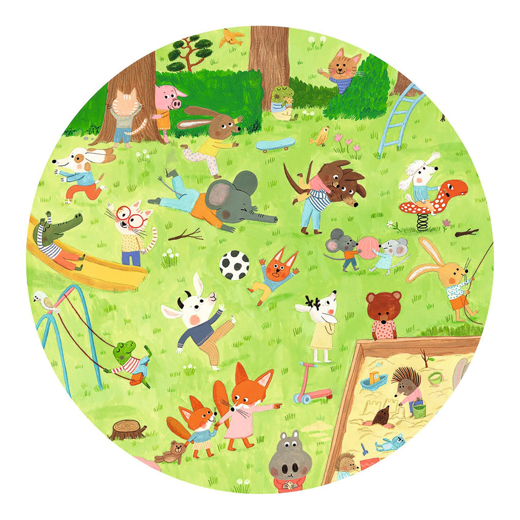 Puzzle d'Osservazione Il Giardino Dei Piccoli Amici - 35 pezzi