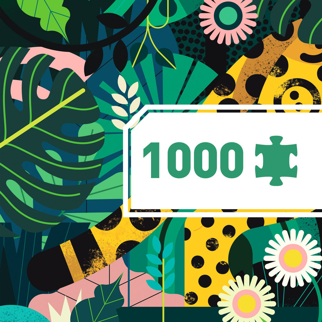 Puzzle 1000 pezzi - Leopardo