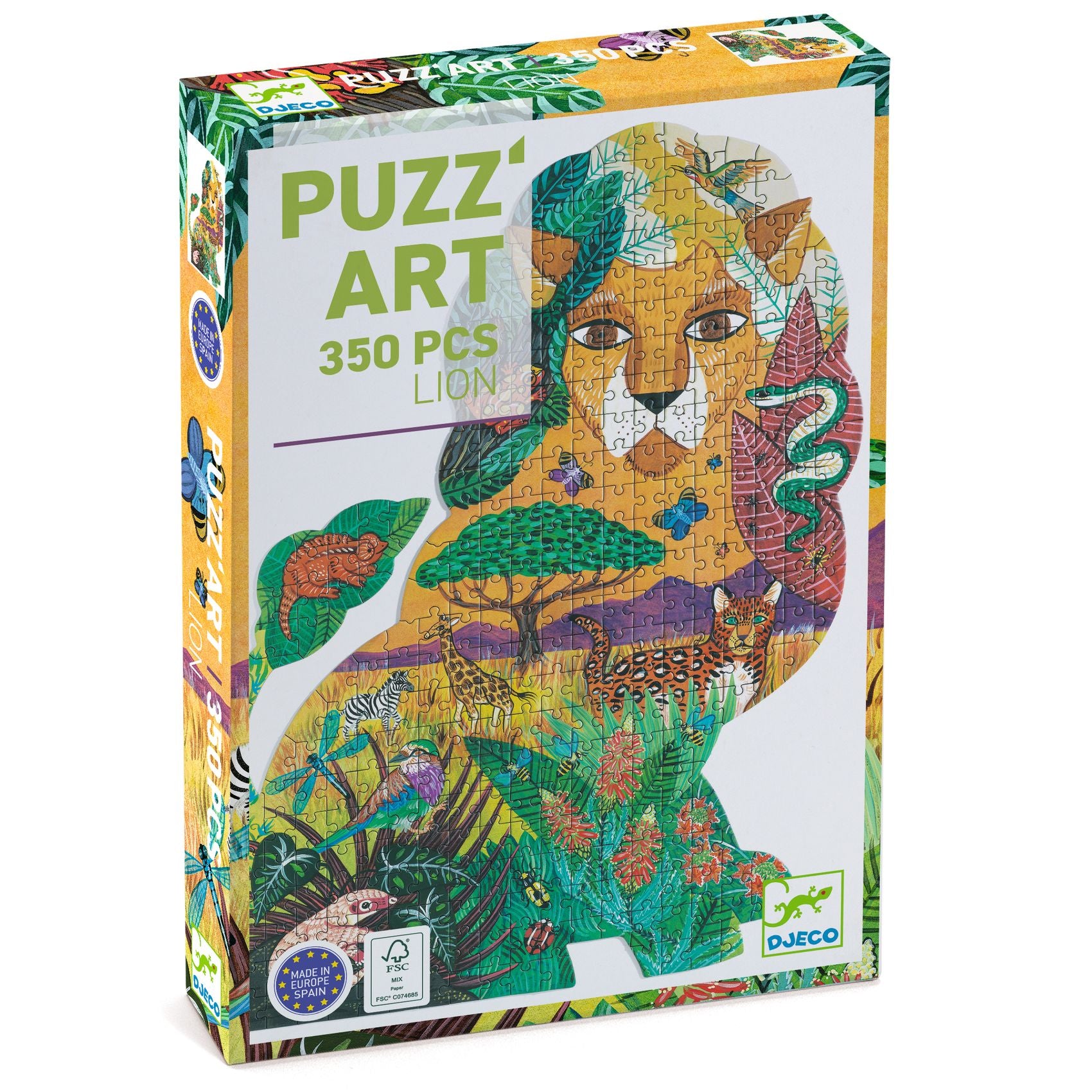 Puzzle Sagomato 350 pezzi - Leone