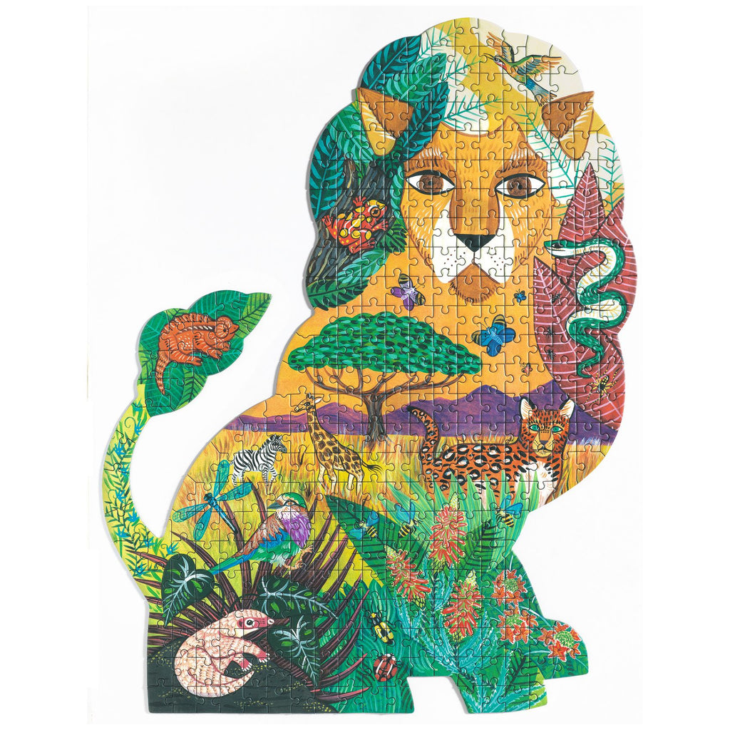 Puzzle Sagomato 350 pezzi - Leone