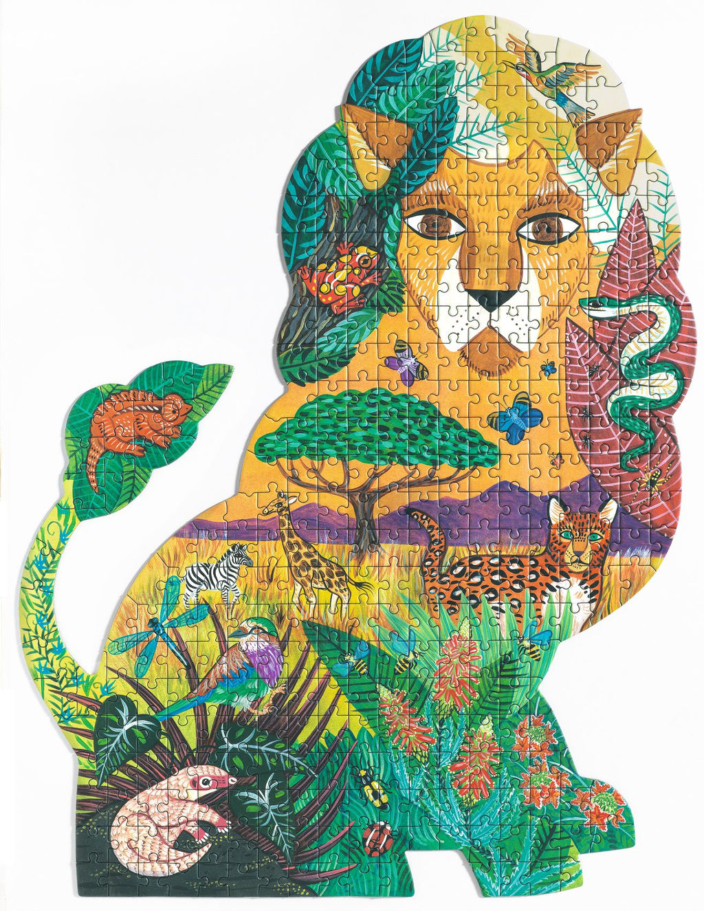 Puzzle Sagomato 350 pezzi - Leone