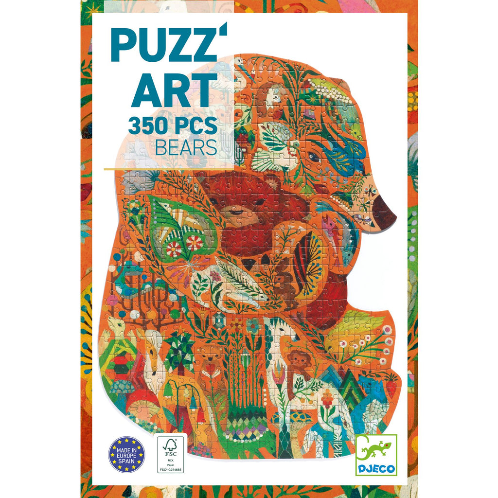 Puzzle Sagomato 350 pezzi - Orso