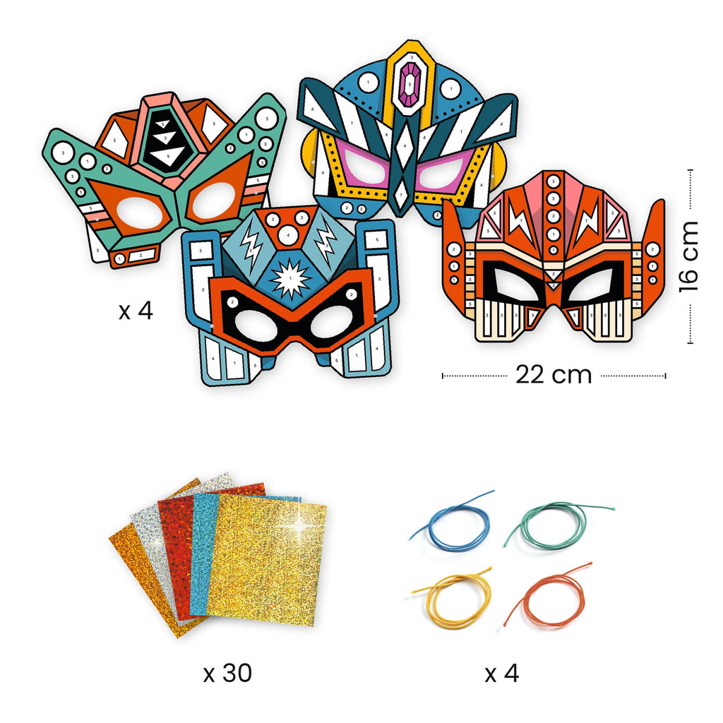 Maschere Super Robots Fai Da Te