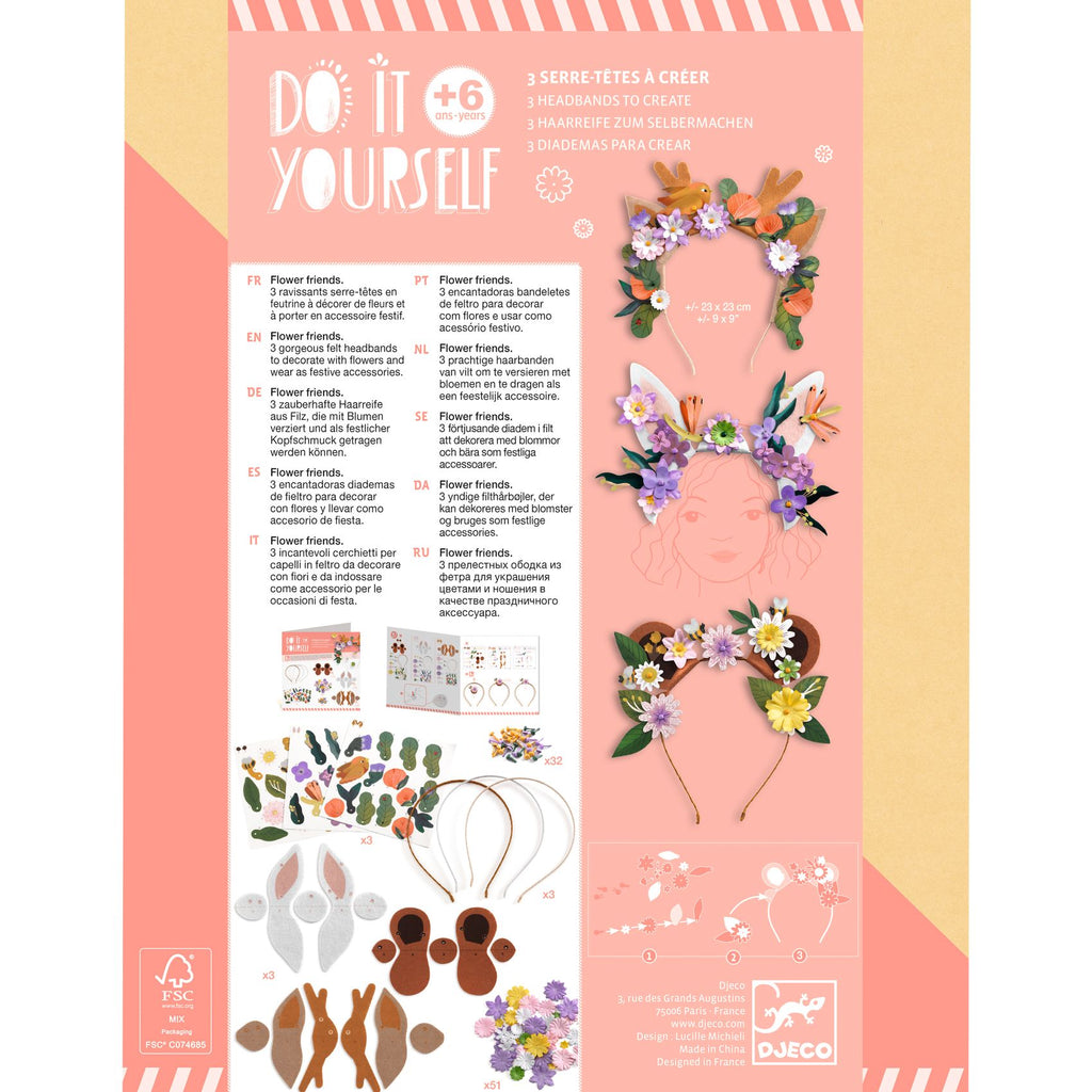 Kit creativo Flower Friends