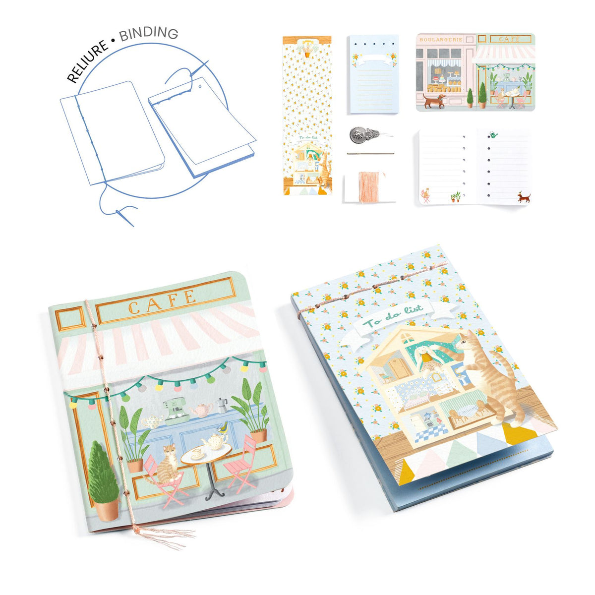 Kit Mini Cartoleria - La Vita È Dolce! - Djeco - immagine 3