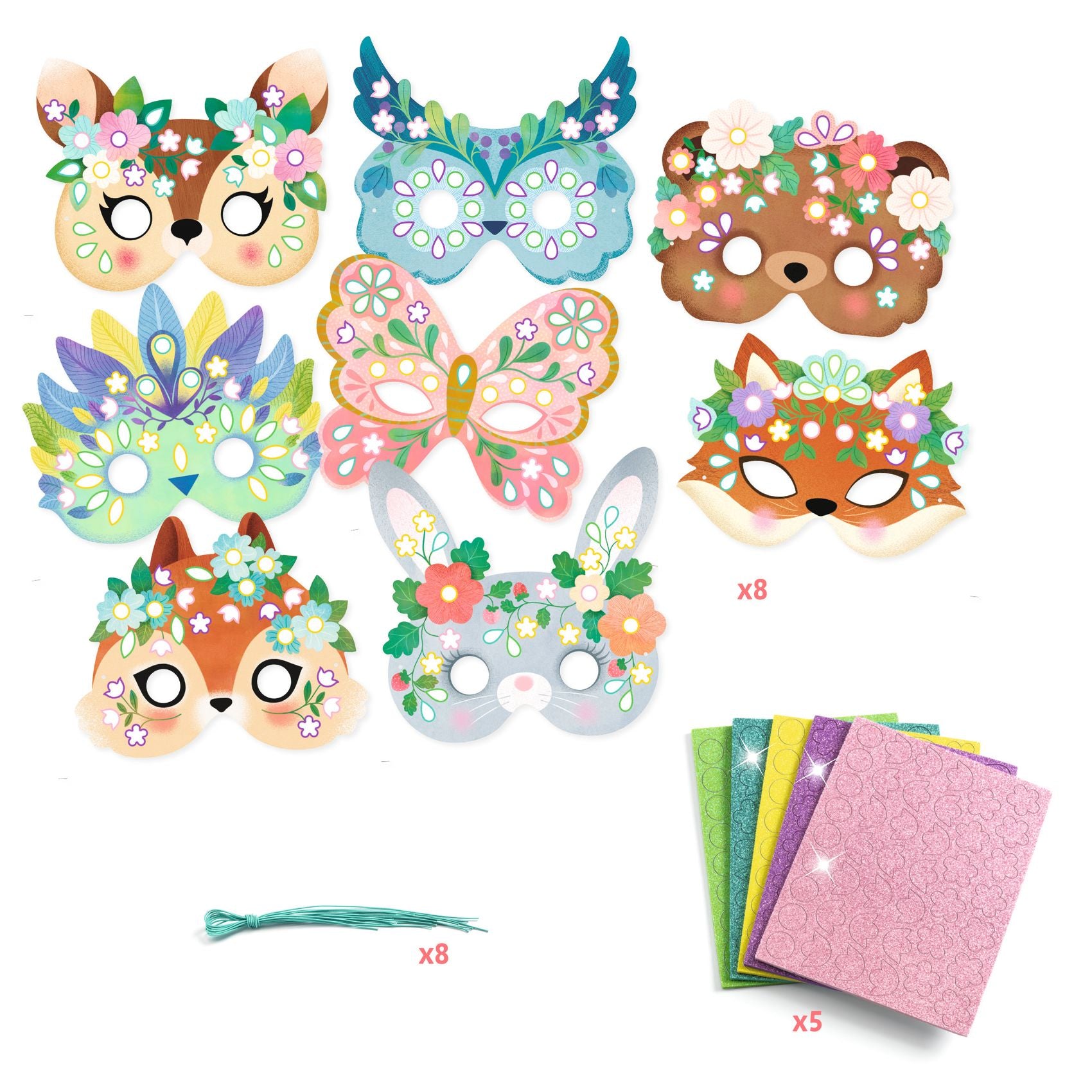 Stickers Animali della Foresta