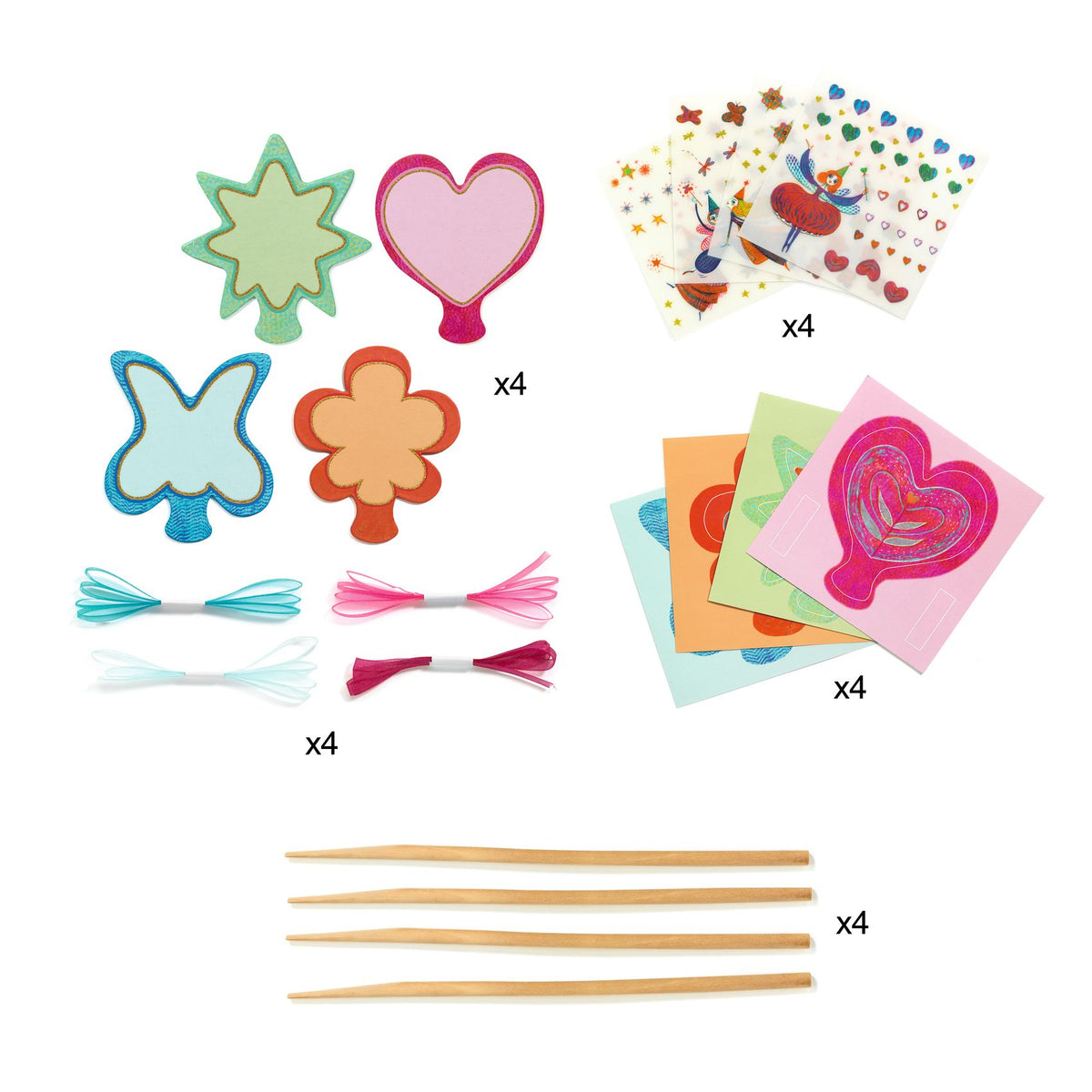 Bacchette Magiche Fai Da Te - Piccole Fate - Djeco - immagine 4