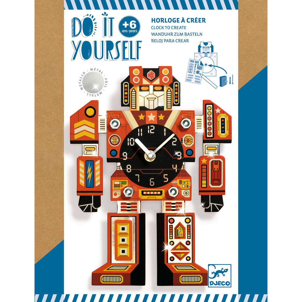 Orologio Robot Da Decorare Fai Da Te
