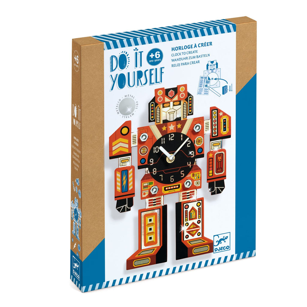 Orologio Robot Da Decorare Fai Da Te