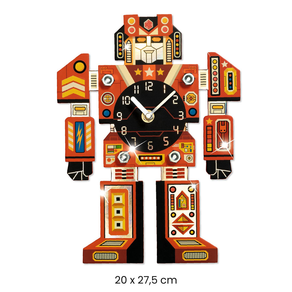 Orologio Robot Da Decorare Fai Da Te