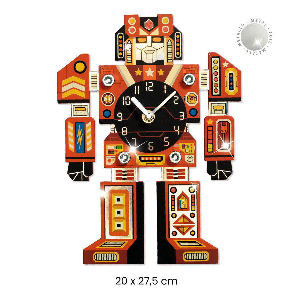 Orologio Robot Da Decorare Fai Da Te