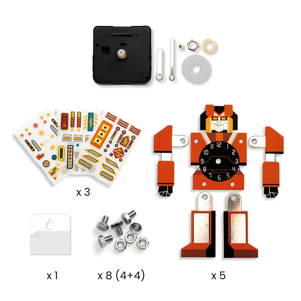 Orologio Robot Da Decorare Fai Da Te