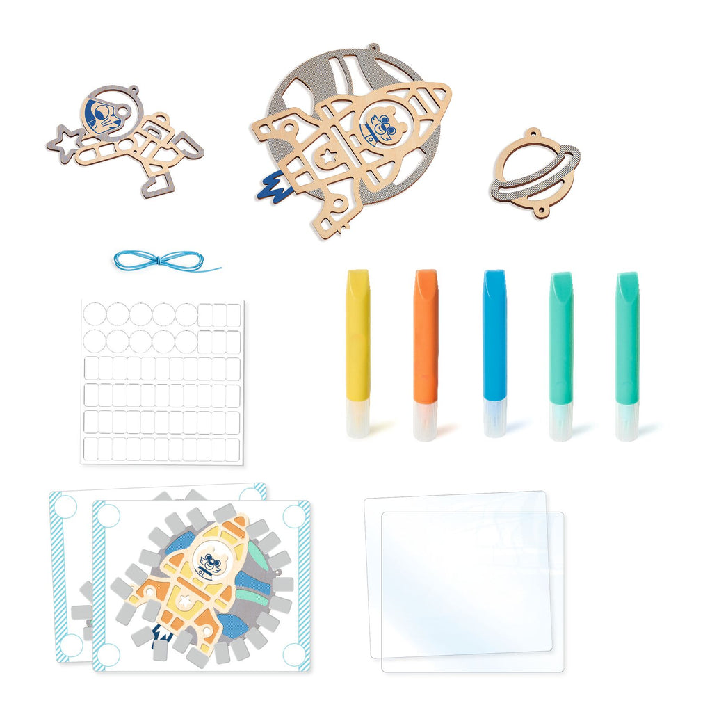 Kit Acchiappasole In Legno - Luce Cosmica - Djeco - immagine 4