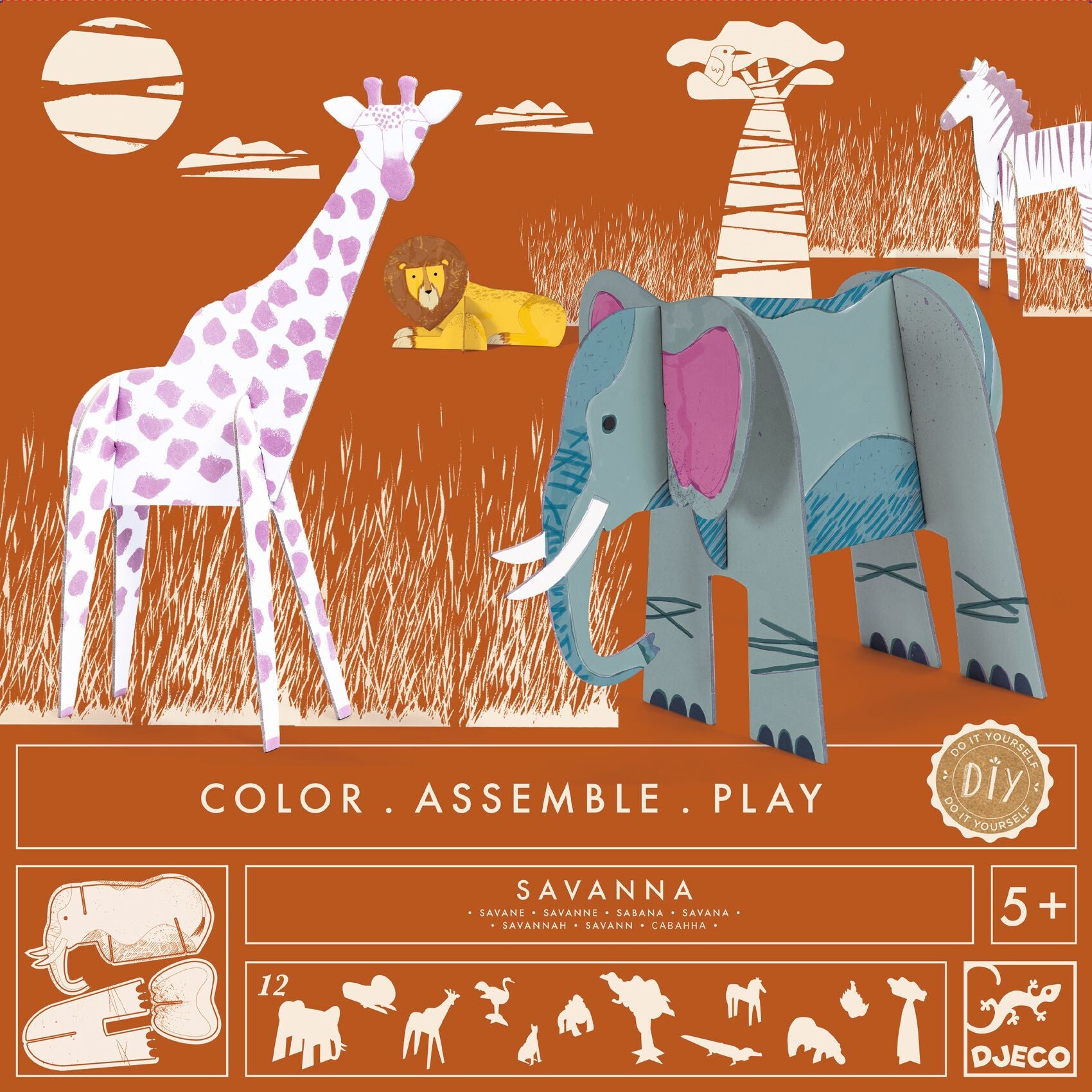 Kit Animali - Savana