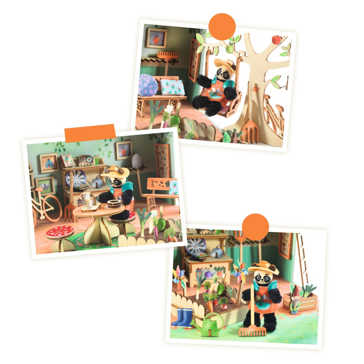 Kit Casetta In Miniatura - Mi House Olive - Djeco - immagine 5