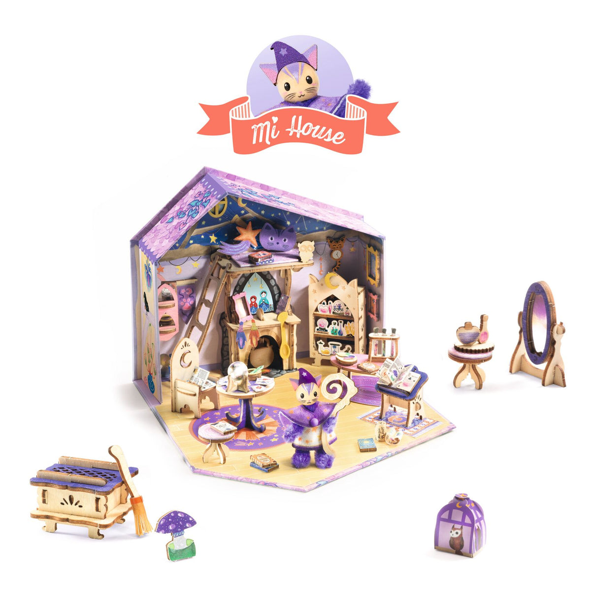 Kit Casetta In Miniatura - Mi House Astra - Djeco - immagine 3
