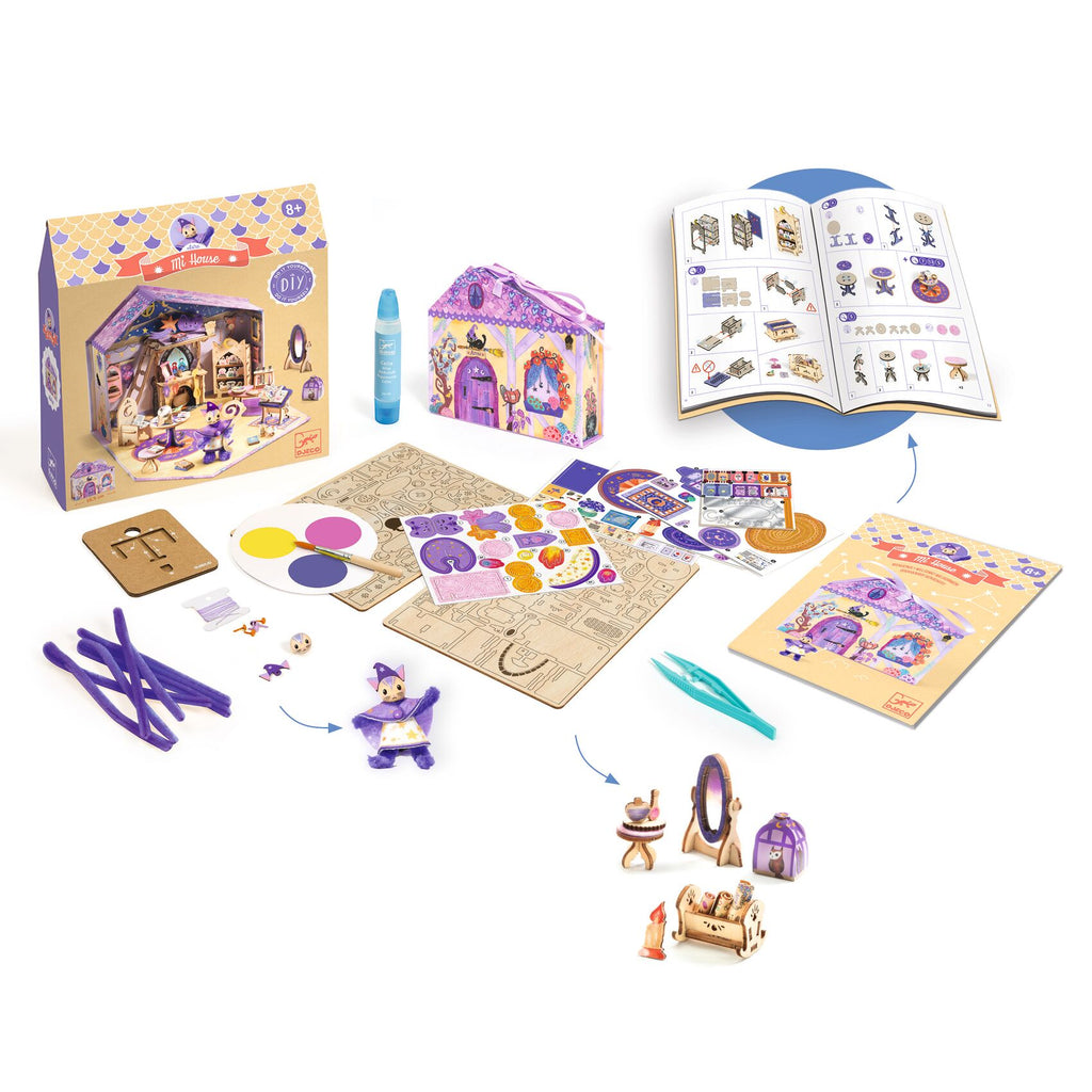 Kit Casetta In Miniatura - Mi House Astra - Djeco - immagine 4
