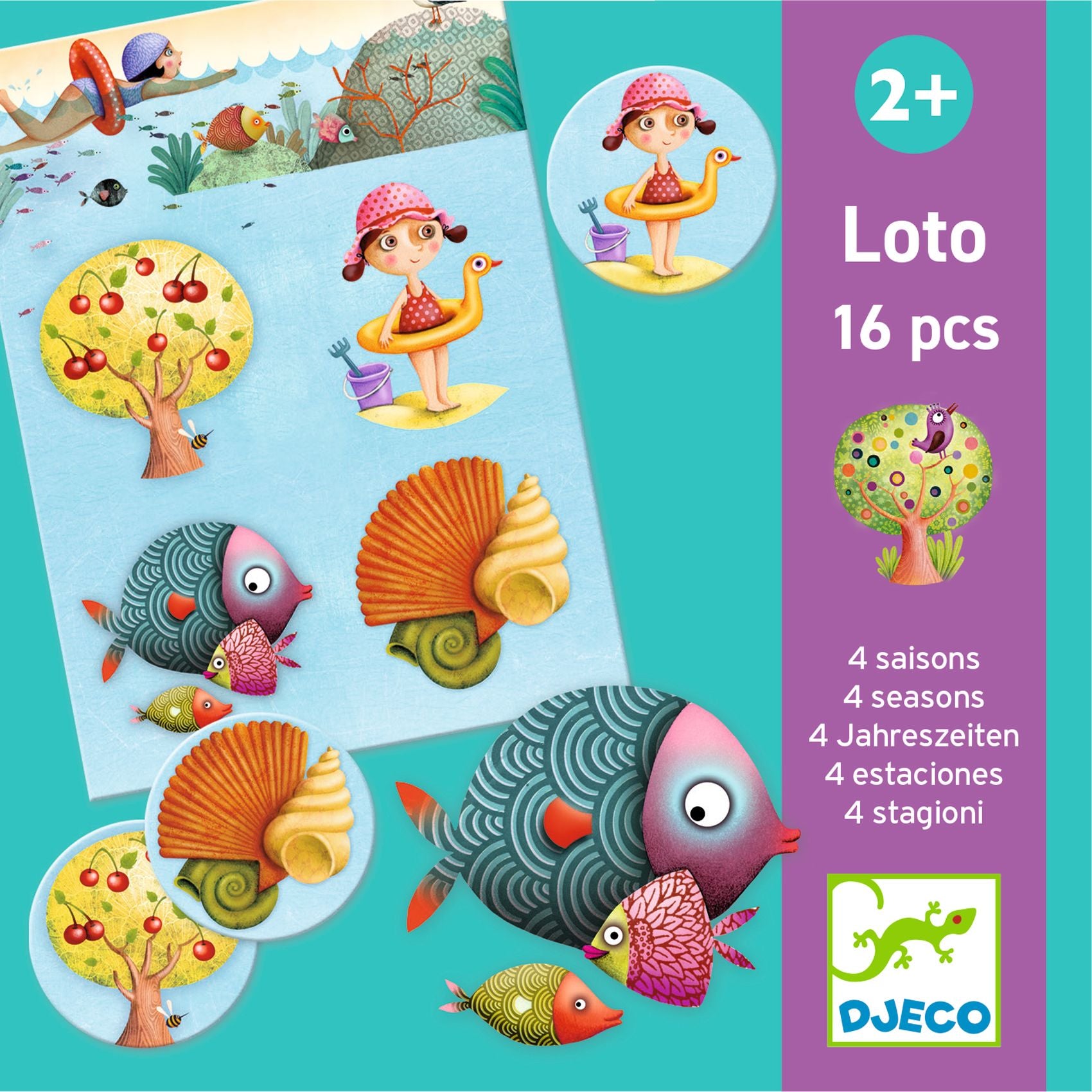 Loto - Gioco Di Associazione - 4 Stagioni