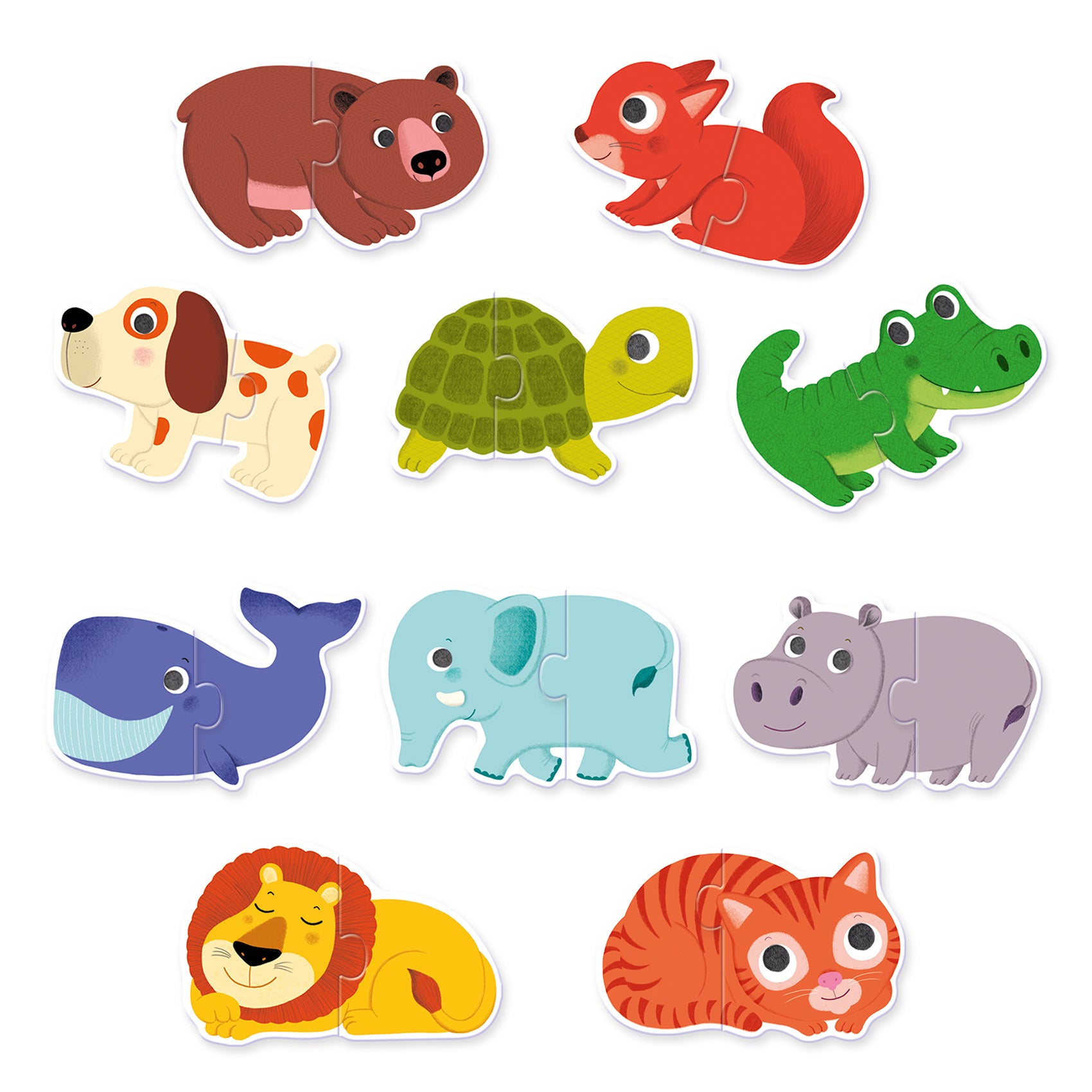 Puzzle Duo Animali