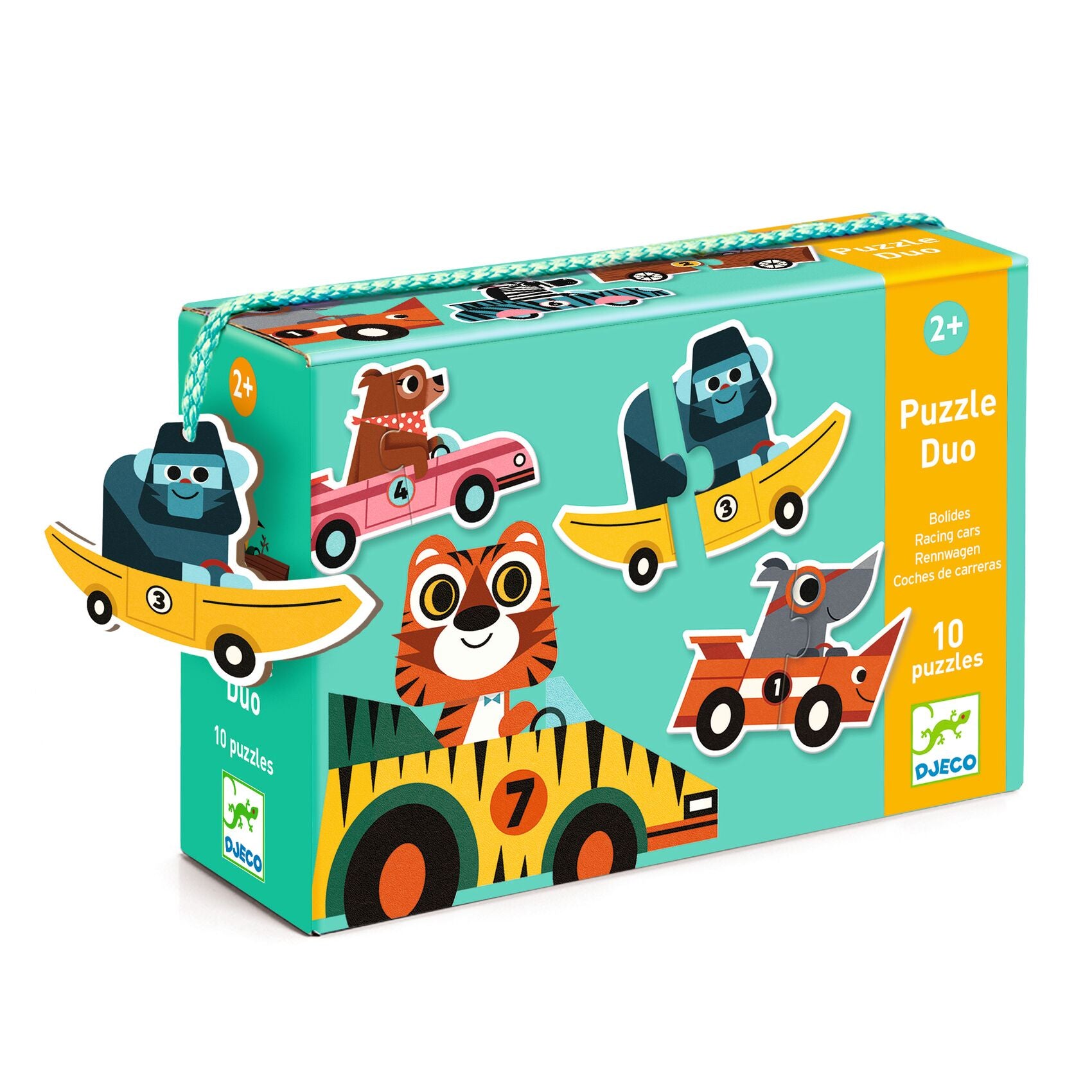 Puzzle Duo Racing Cars 