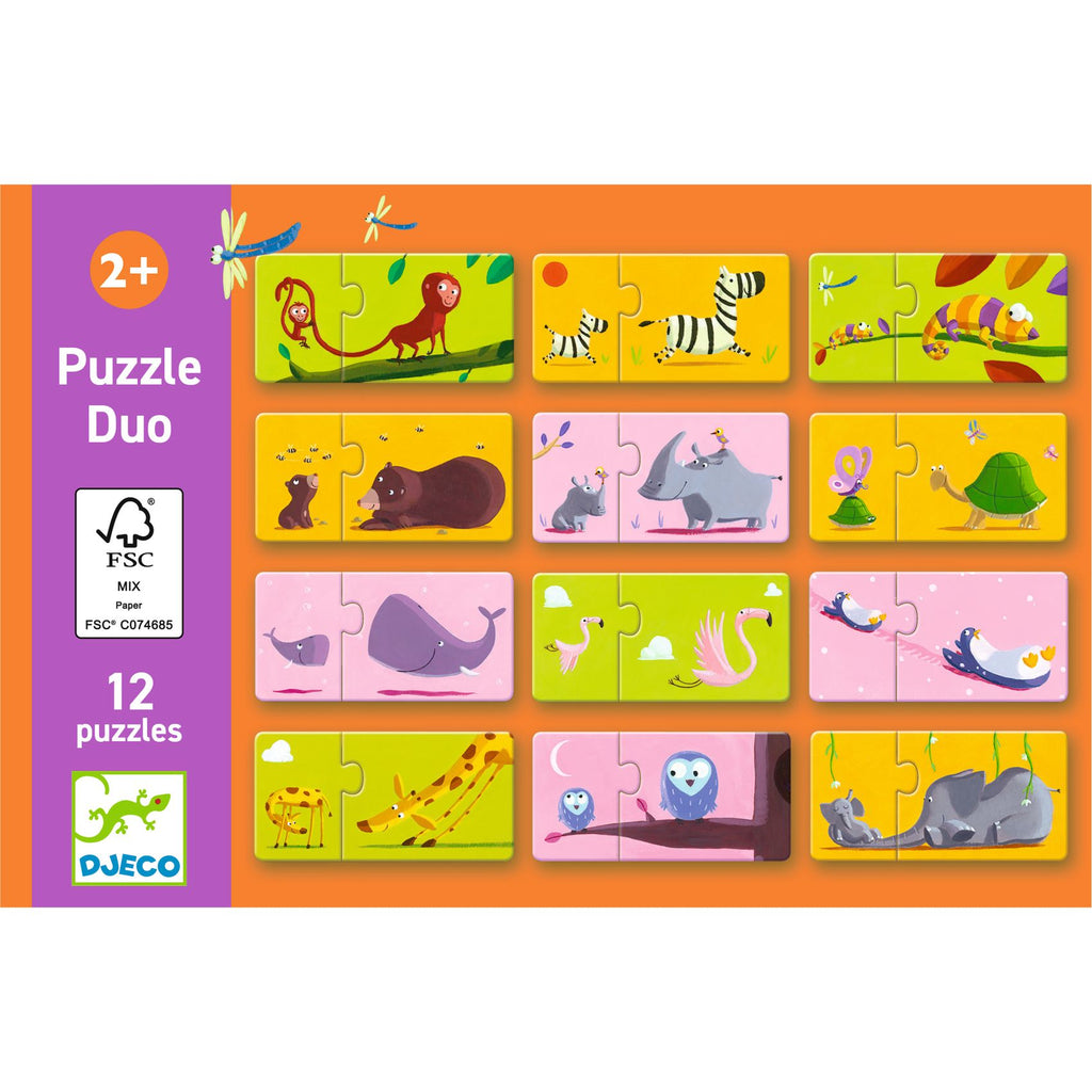Puzzle Duo Mamma e Cuccioli