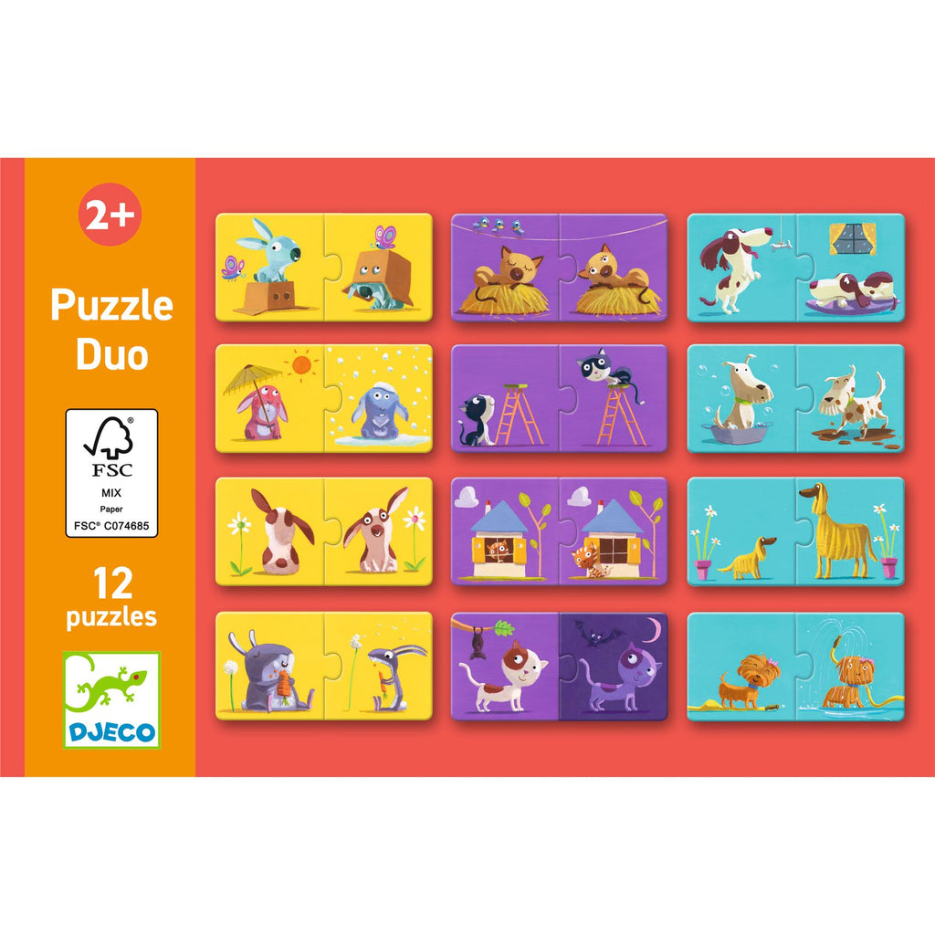 Puzzle Duo Gli Opposti/Contrari