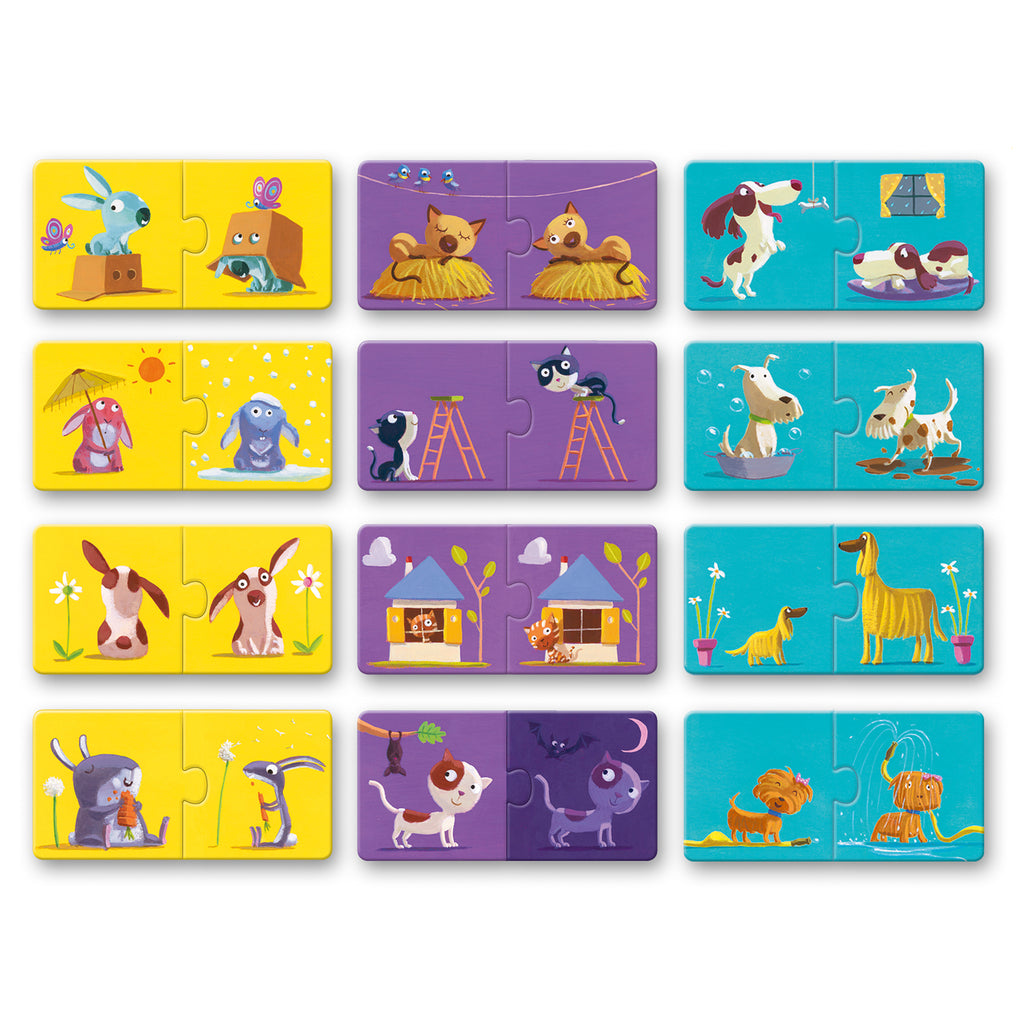 Puzzle Duo Gli Opposti/Contrari
