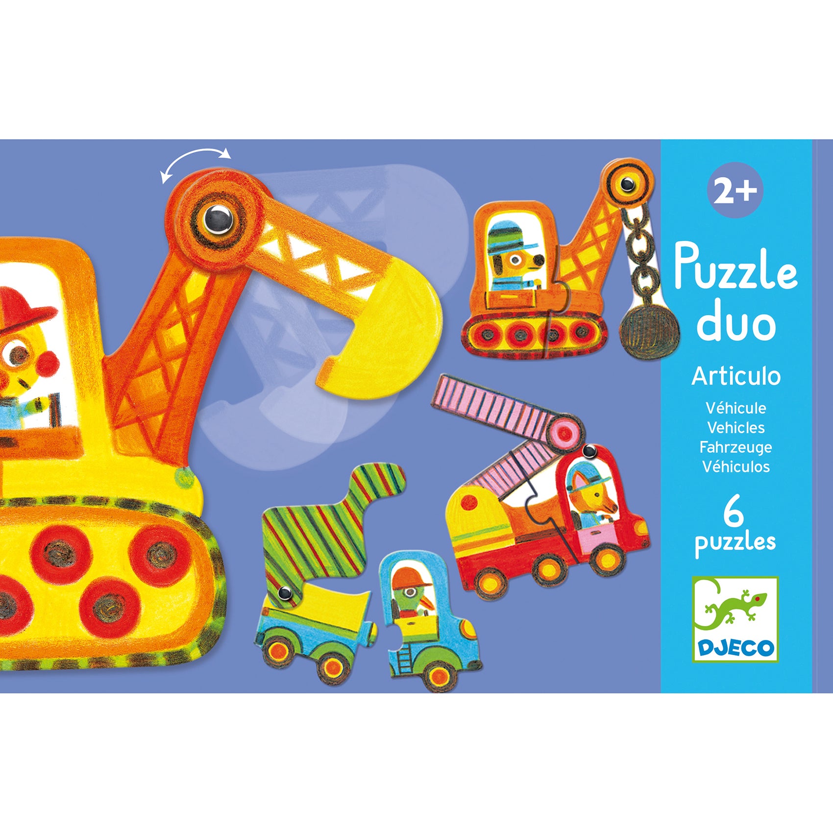 Puzzle Duo Veicoli Articolati