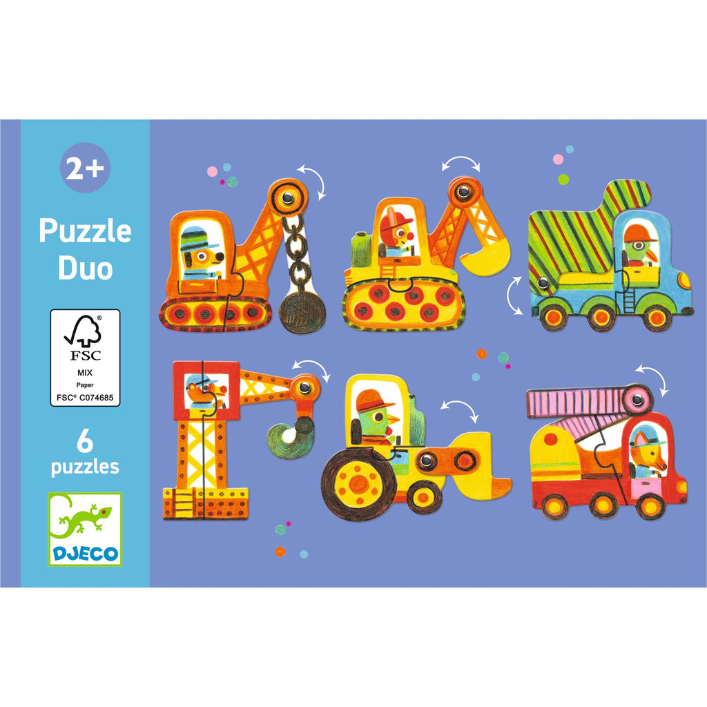 Puzzle Duo Veicoli Articolati