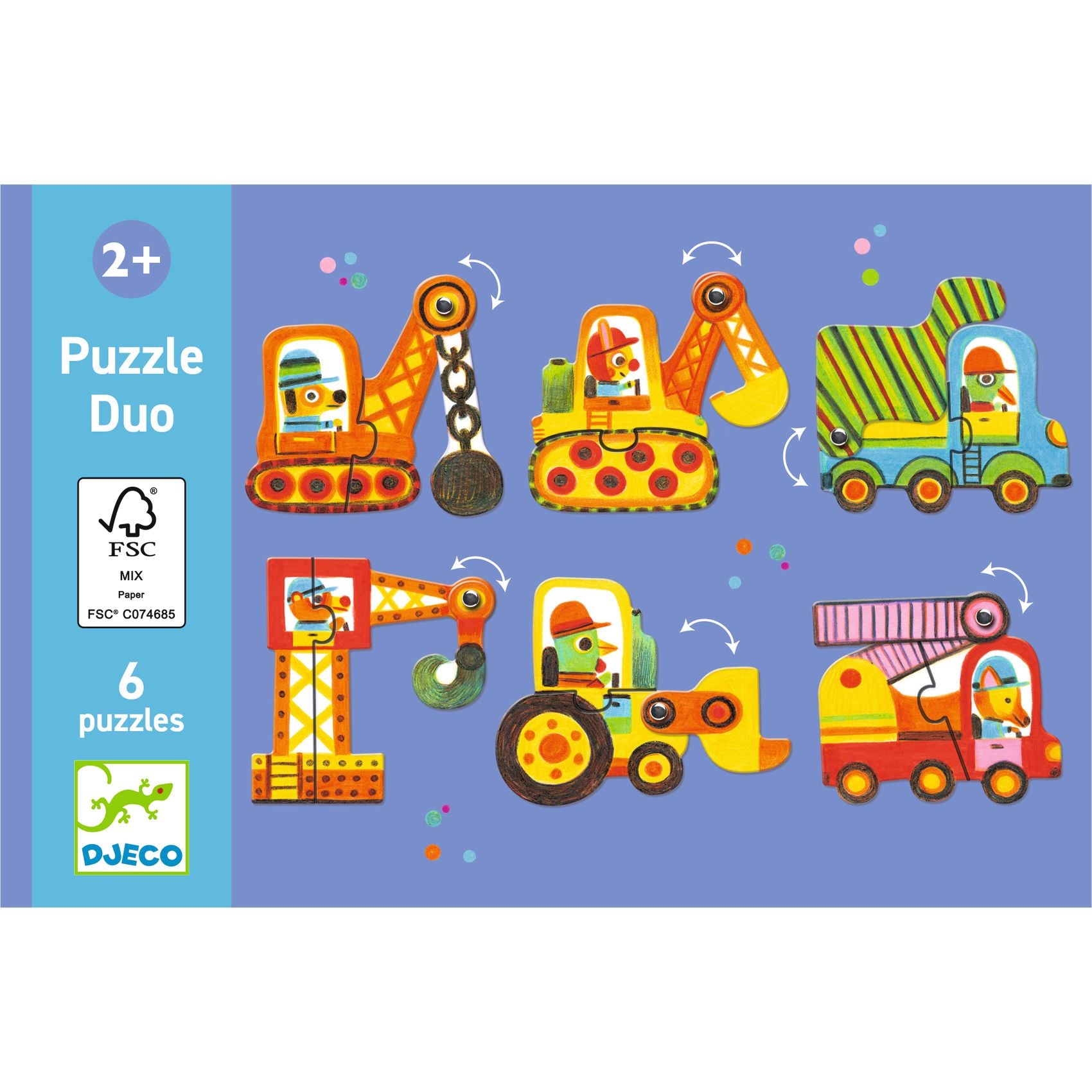 Puzzle Duo Veicoli Articolati