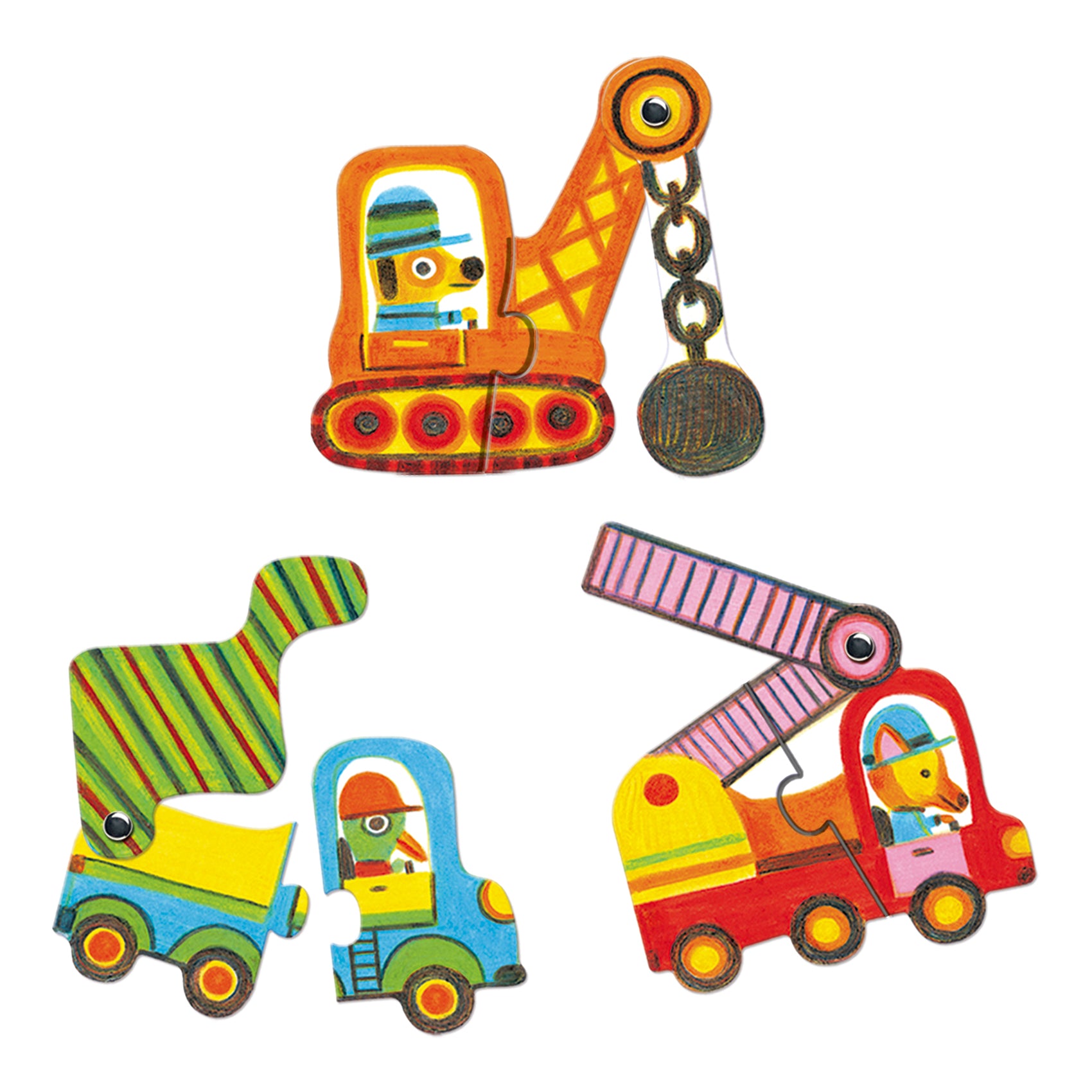 Puzzle Duo Veicoli Articolati