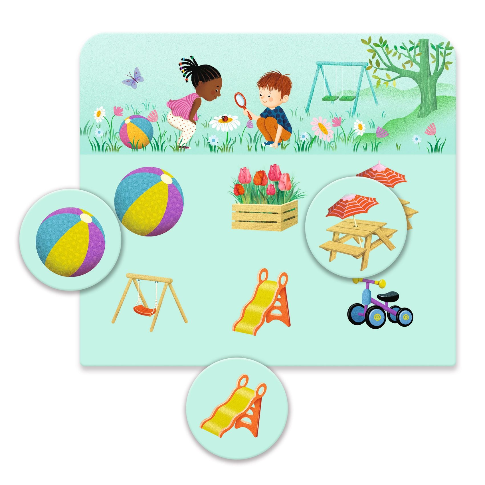 Loto Nella Casa, gioco di associazione per bimbi