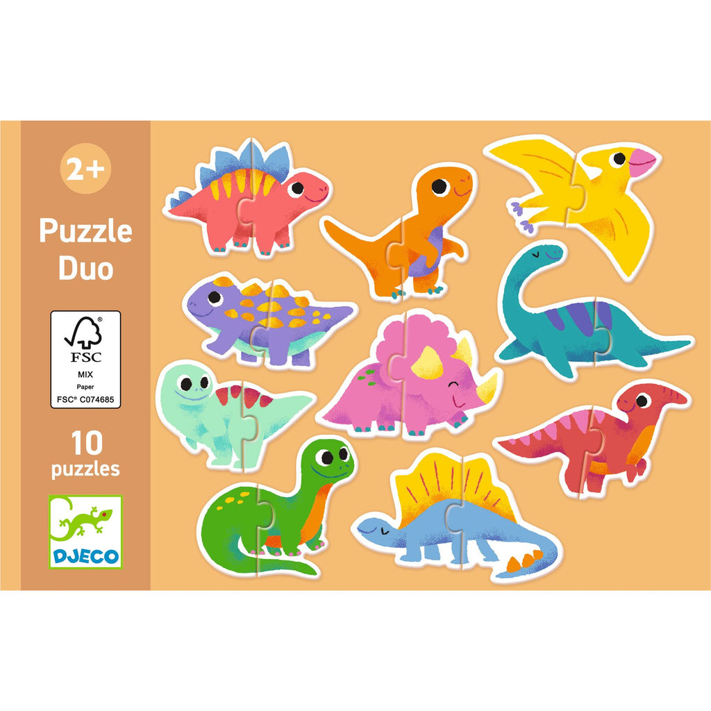 Puzzle Duo Dinos