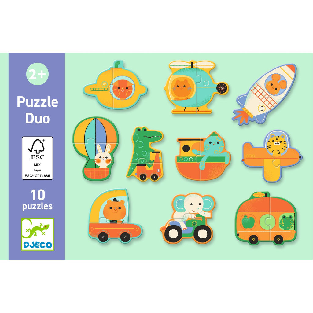 Puzzle Duo Veicoli