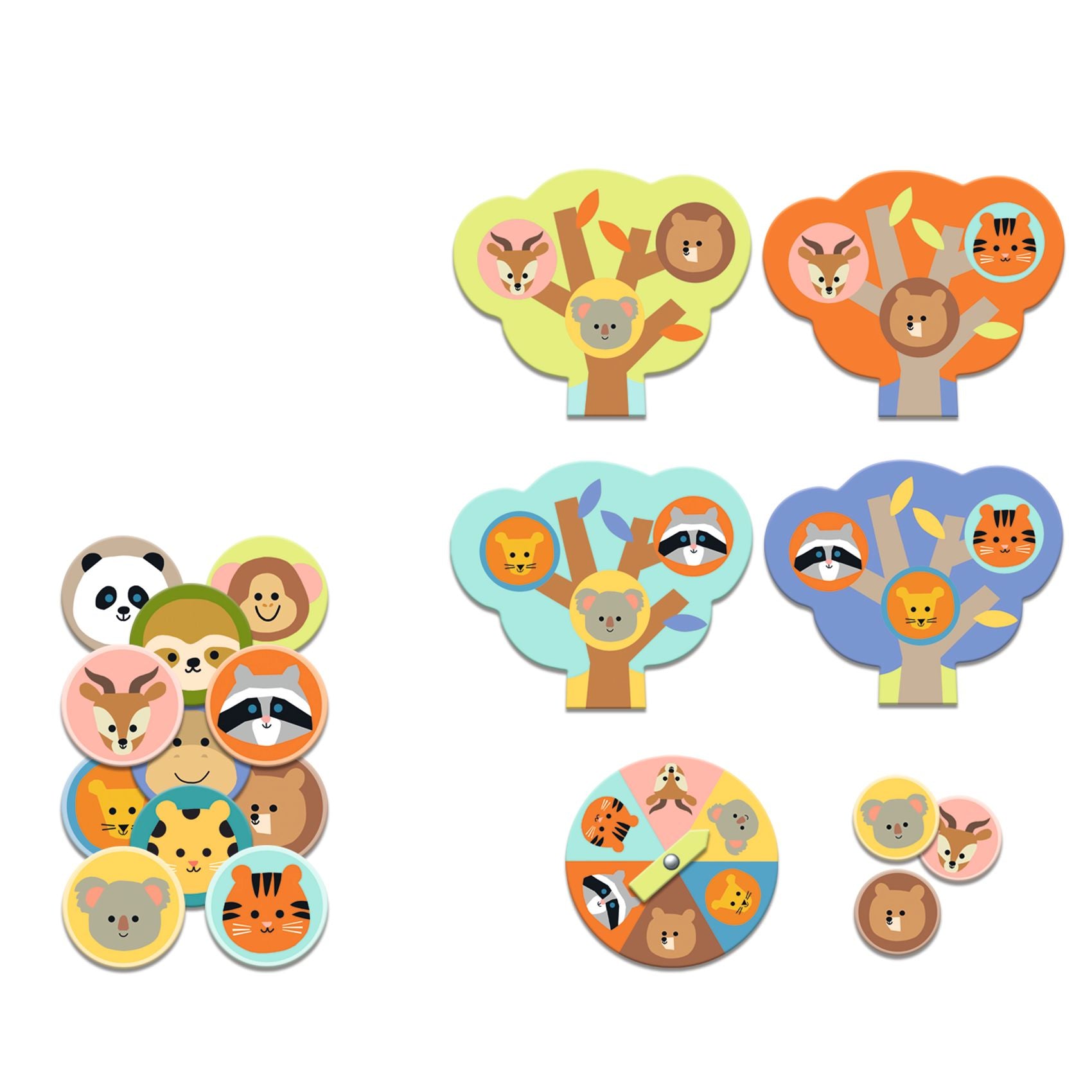 Animali Selvaggi – Set 5 giochi educativi per bambini