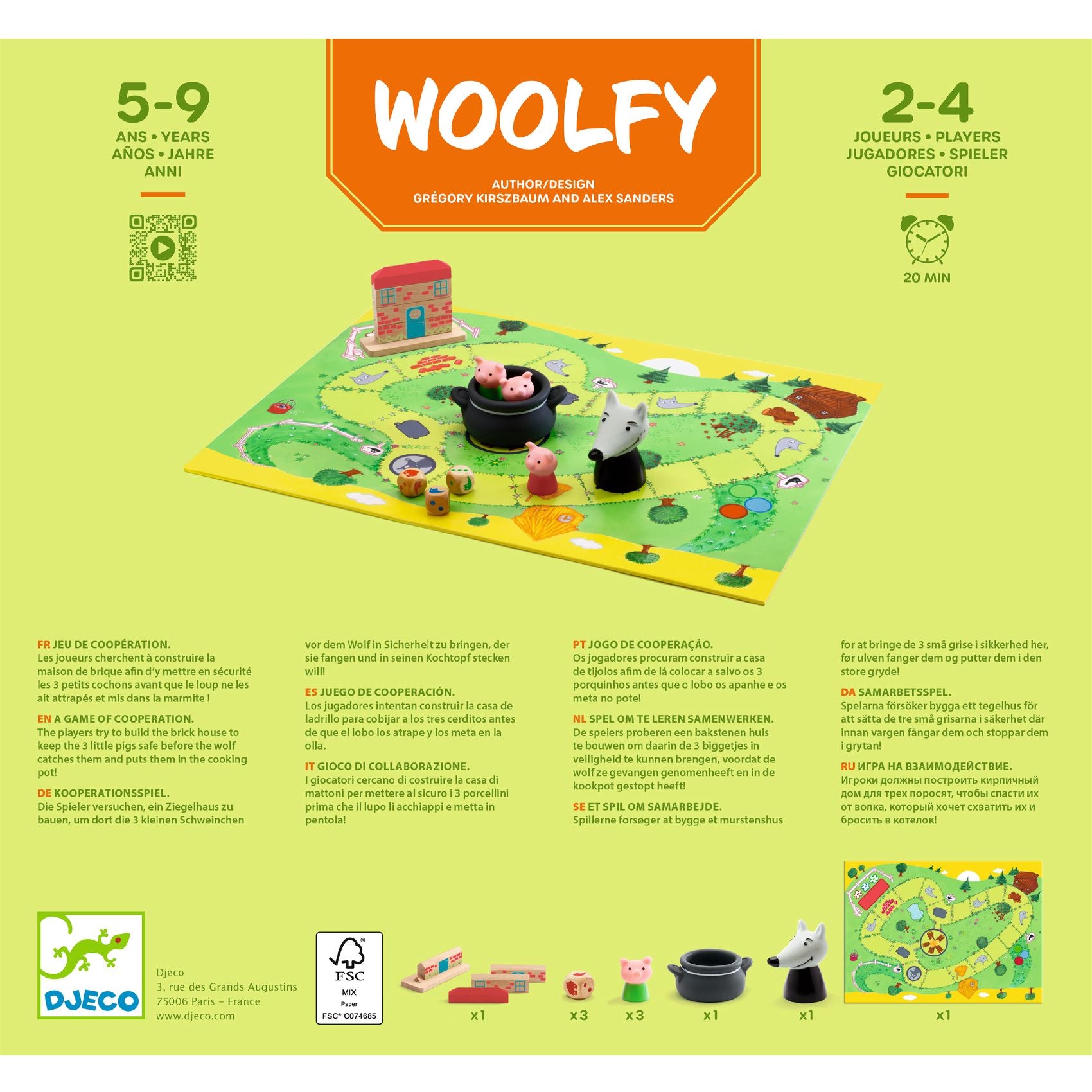 Woolfy - Djeco