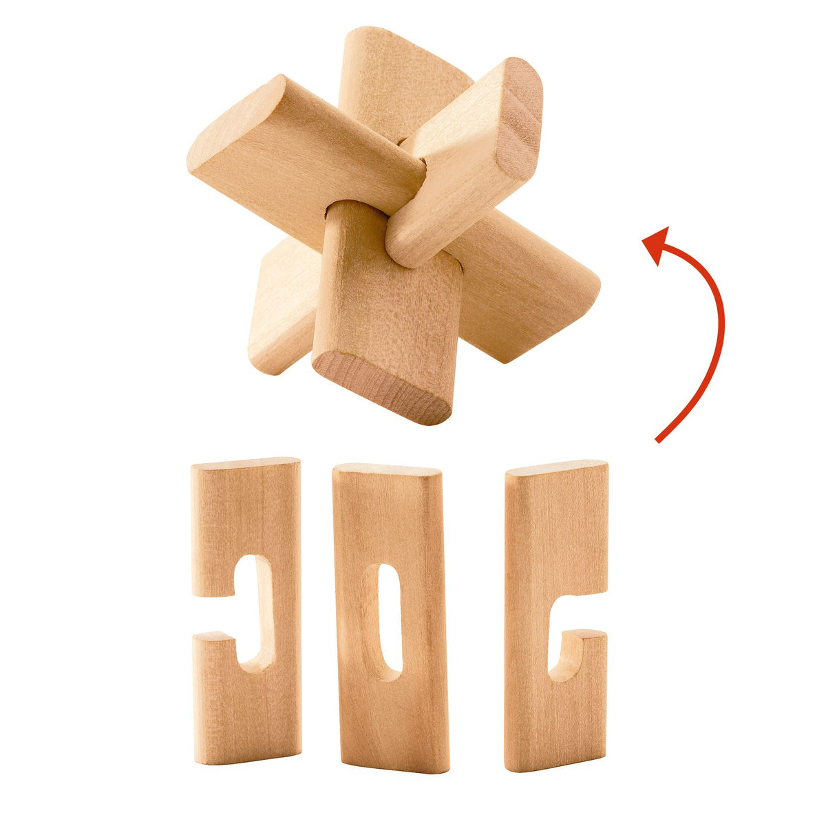 Rompicapo In Legno - Woodix - Djeco - immagine 4