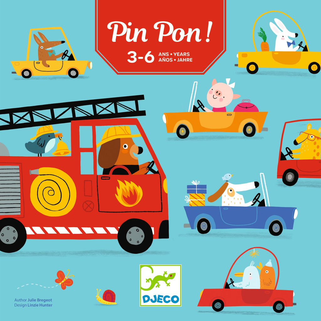 PinPon! Gioco di carte cooperativo per piccoli pompieri