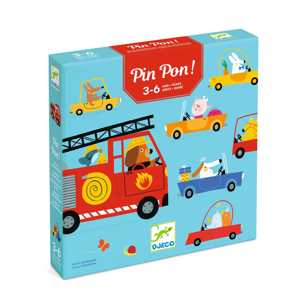 PinPon! Gioco di carte cooperativo per piccoli pompieri