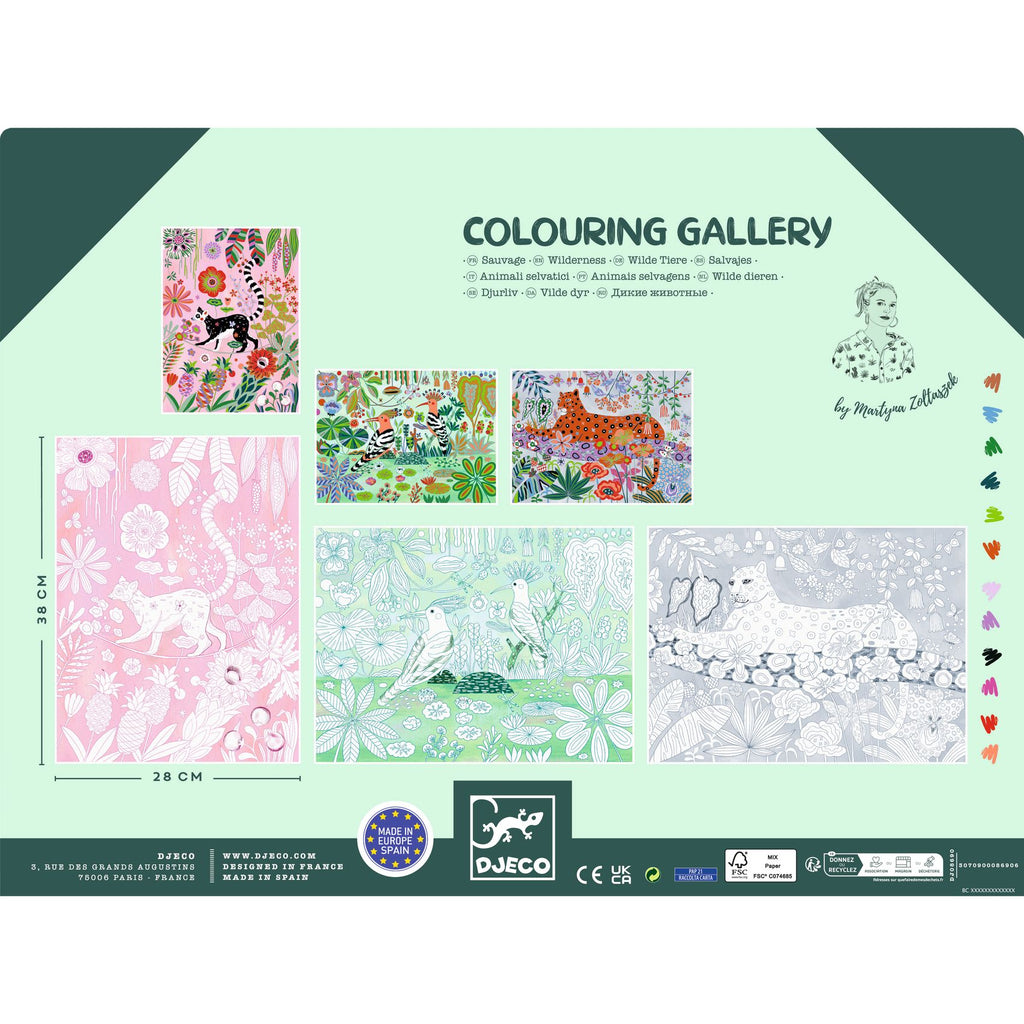 Poster Da Colorare - Wilderness